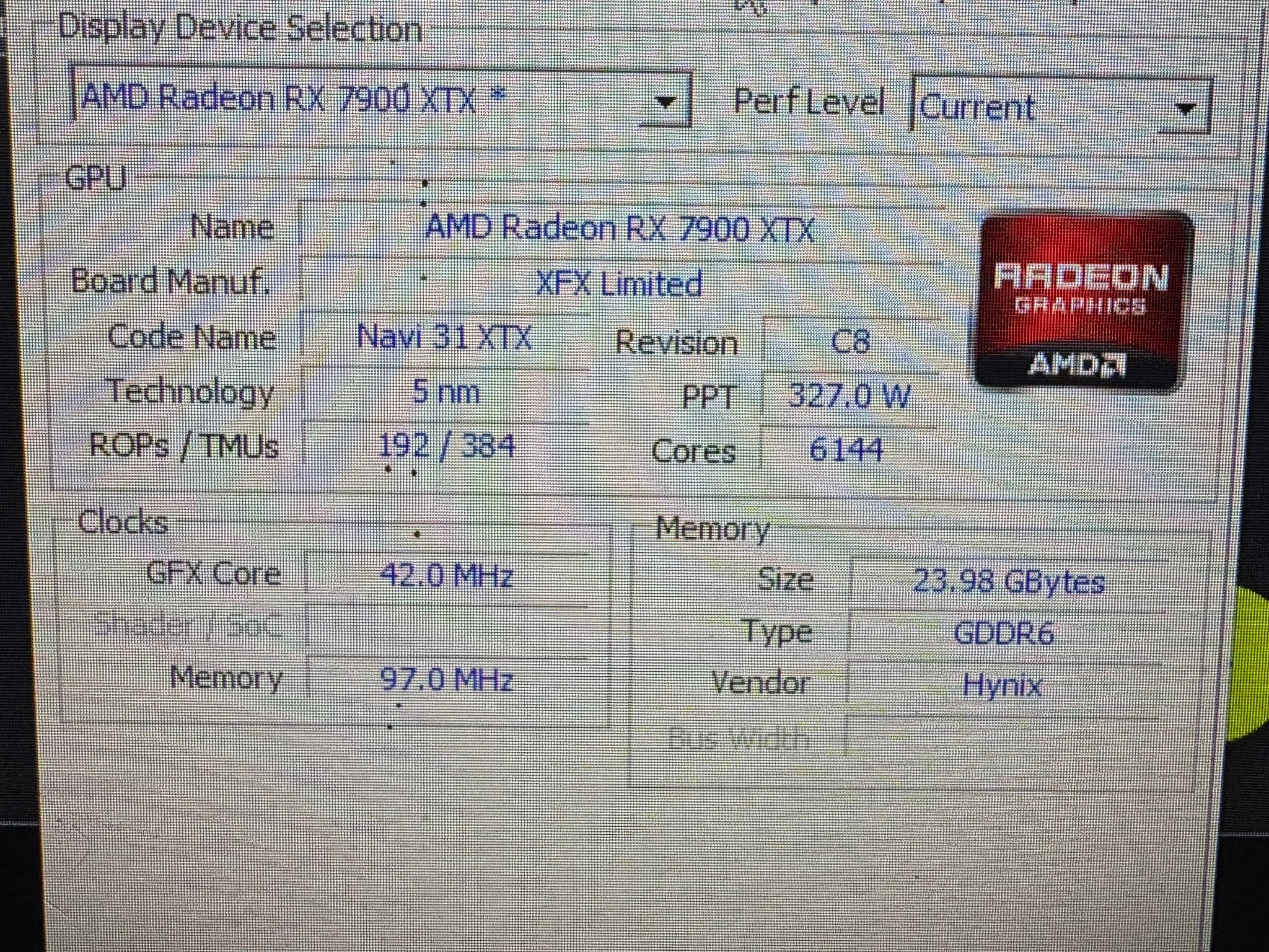 AMD Radeon RX 7900 XTX Speedster MERC 310 24GB GDDR6 Graphics
