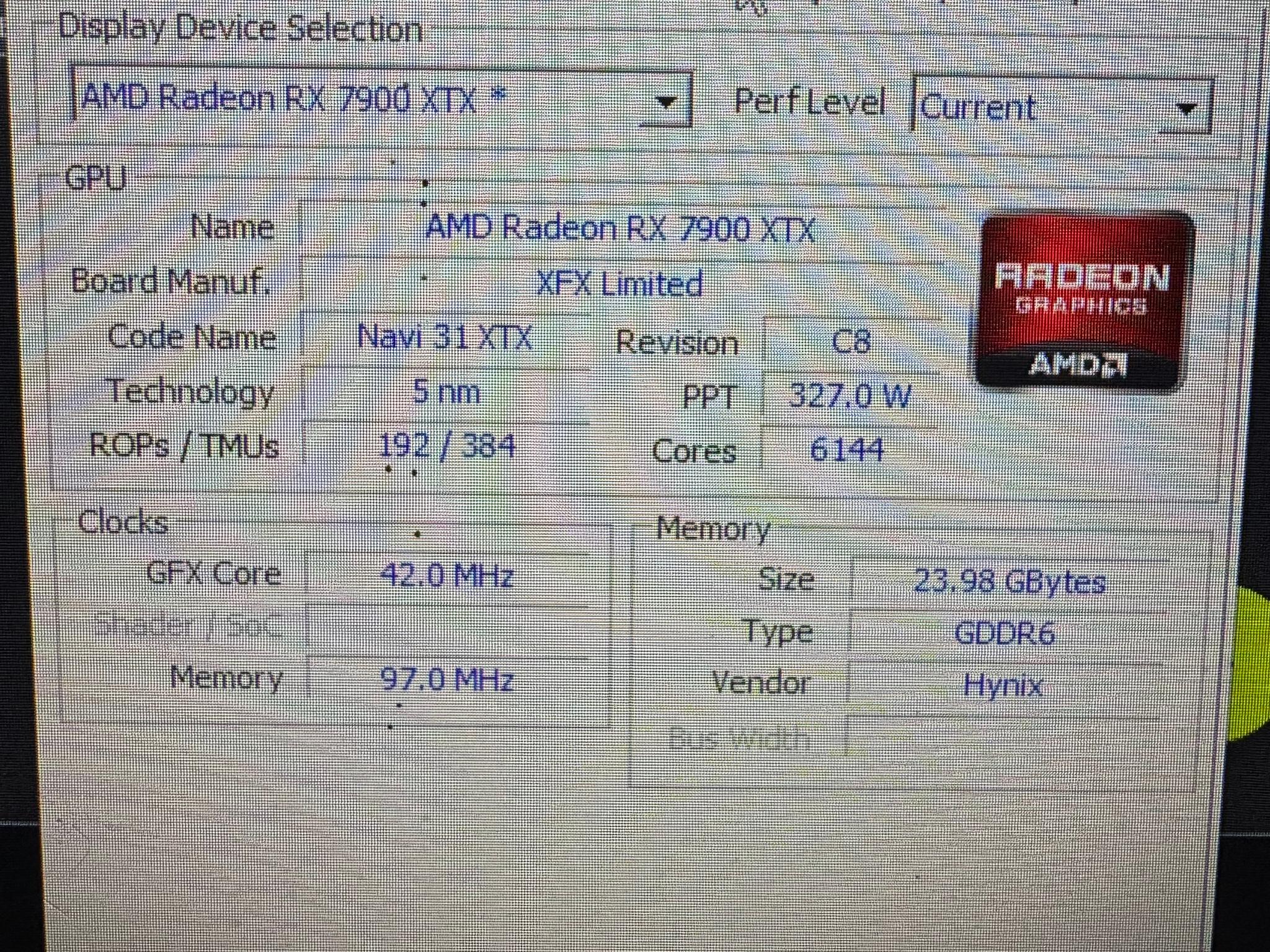 AMD Radeon RX 7900 XTX Speedster MERC 310 24GB GDDR6 Graphics