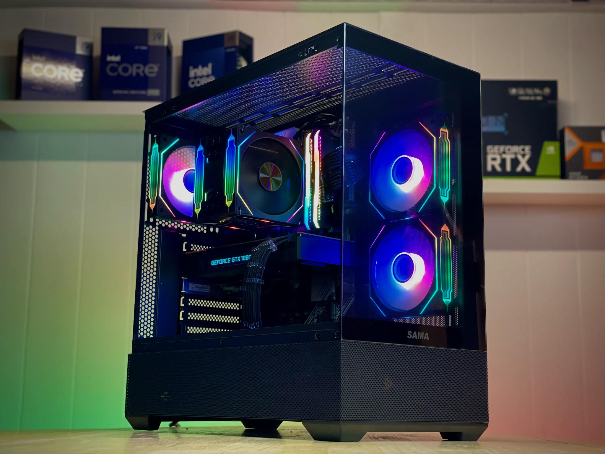 High-Performance Gaming PC (Ryzen 7 + GTX 1080 ti)