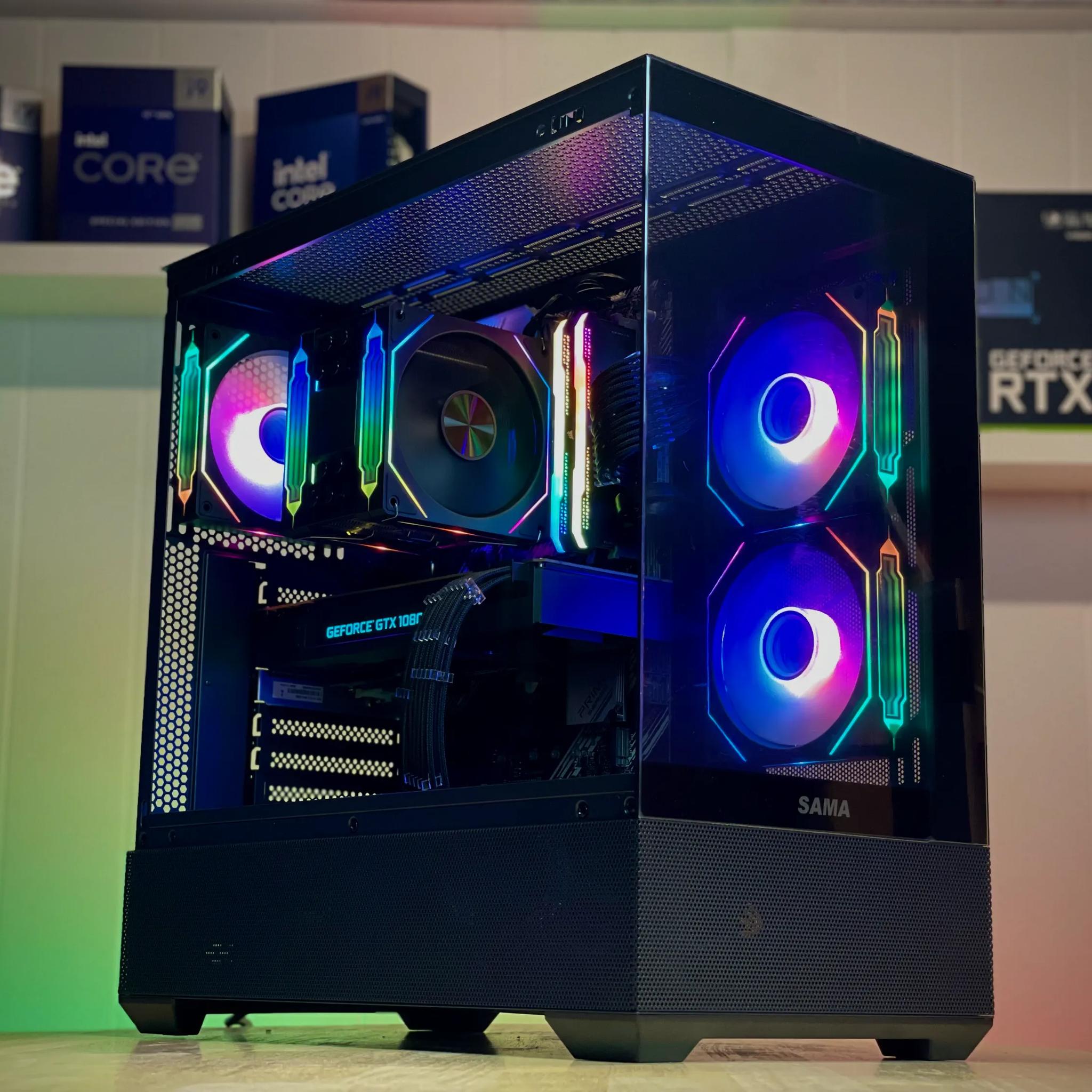 High-Performance Gaming PC (Ryzen 7 + GTX 1080 ti)