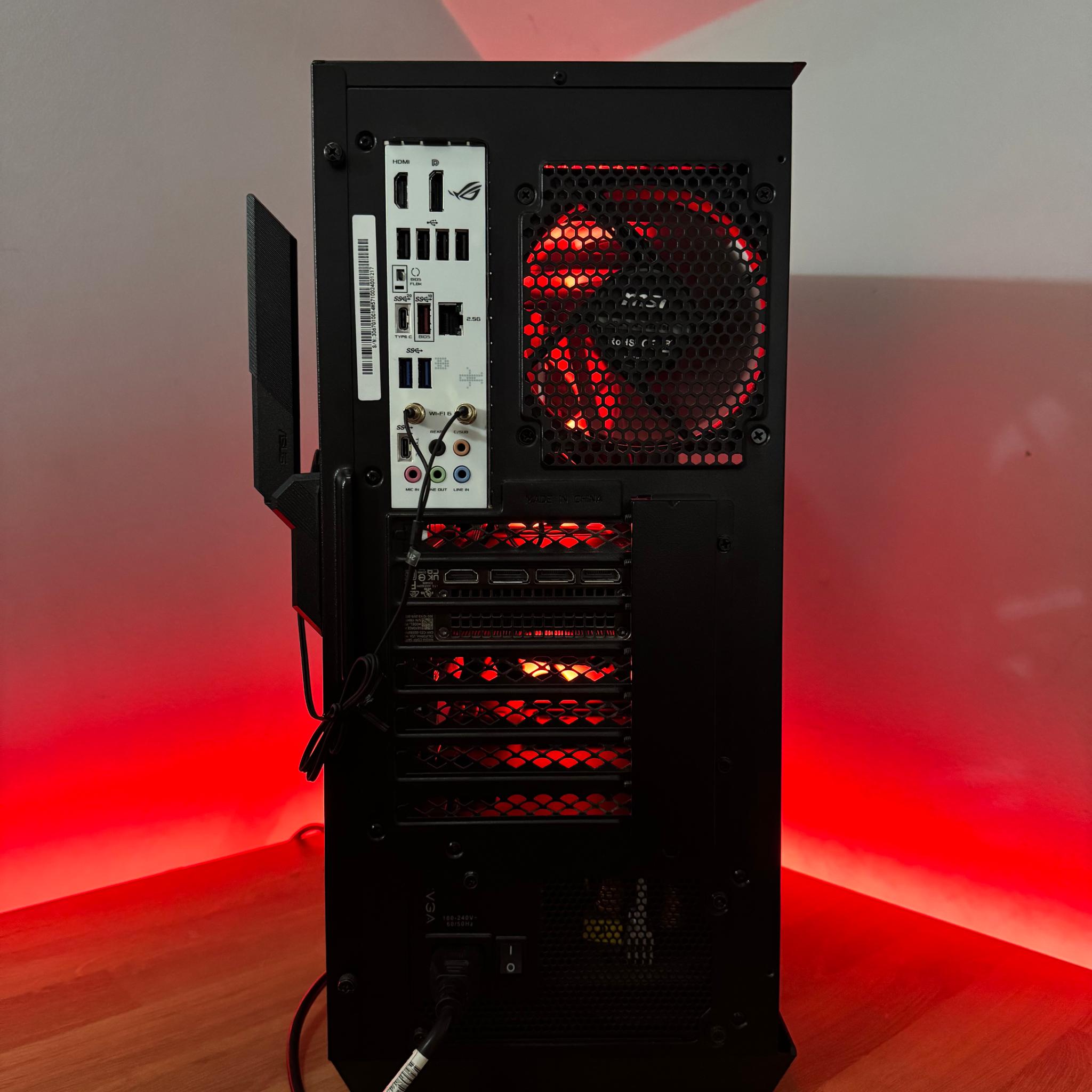 1440p/4K "Crimson Titan" | High Performance | Water Cooled | i7-12700K + RTX 3070 Ti | Wi...