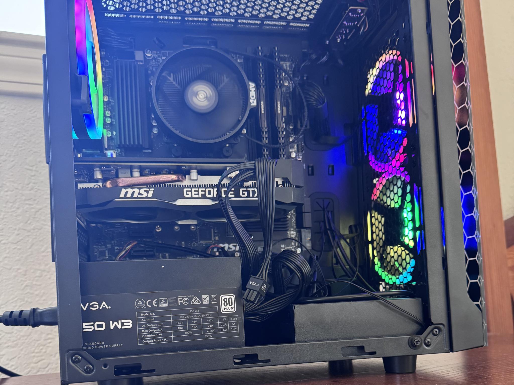 GeForce GTX 1660 Super Custom Gaming PC - Ryzen 5 5500, 16GB RAM