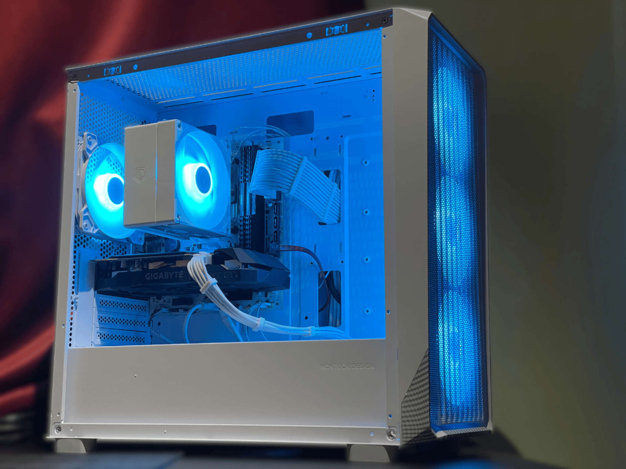 White Value Gaming PC - GTX 1660 | Ryzen 5 | 16GB DDR4 | 500 GB SSD | Win 11 Pro