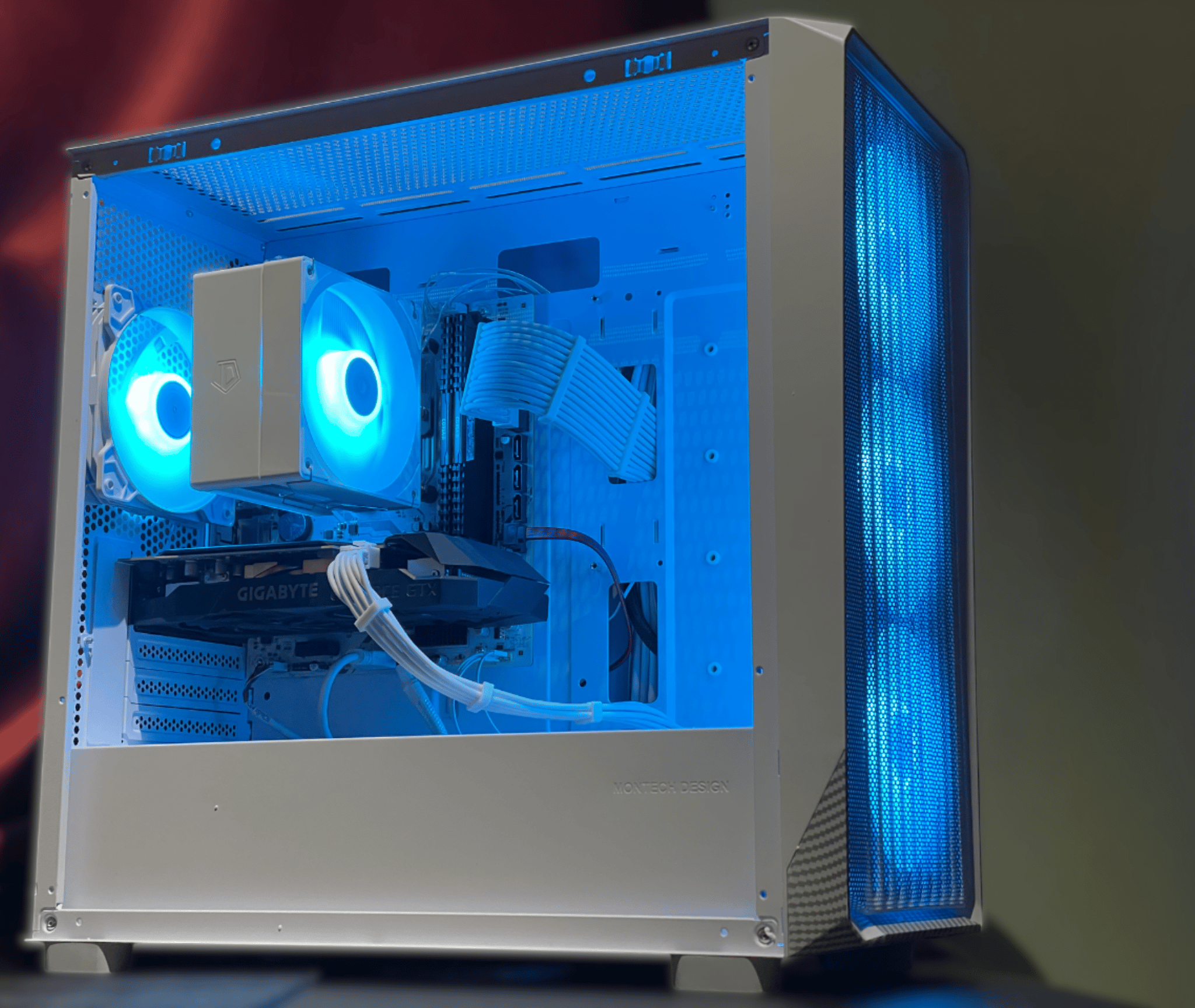 White Value Gaming PC - GTX 1660 | Ryzen 5 | 16GB DDR4 | 500 GB SSD | Win 11 Pro