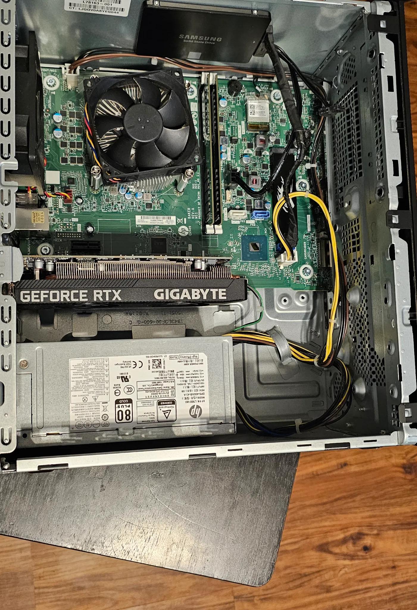 Budget gaming pc HP pavilion gaming 10th gen I3
