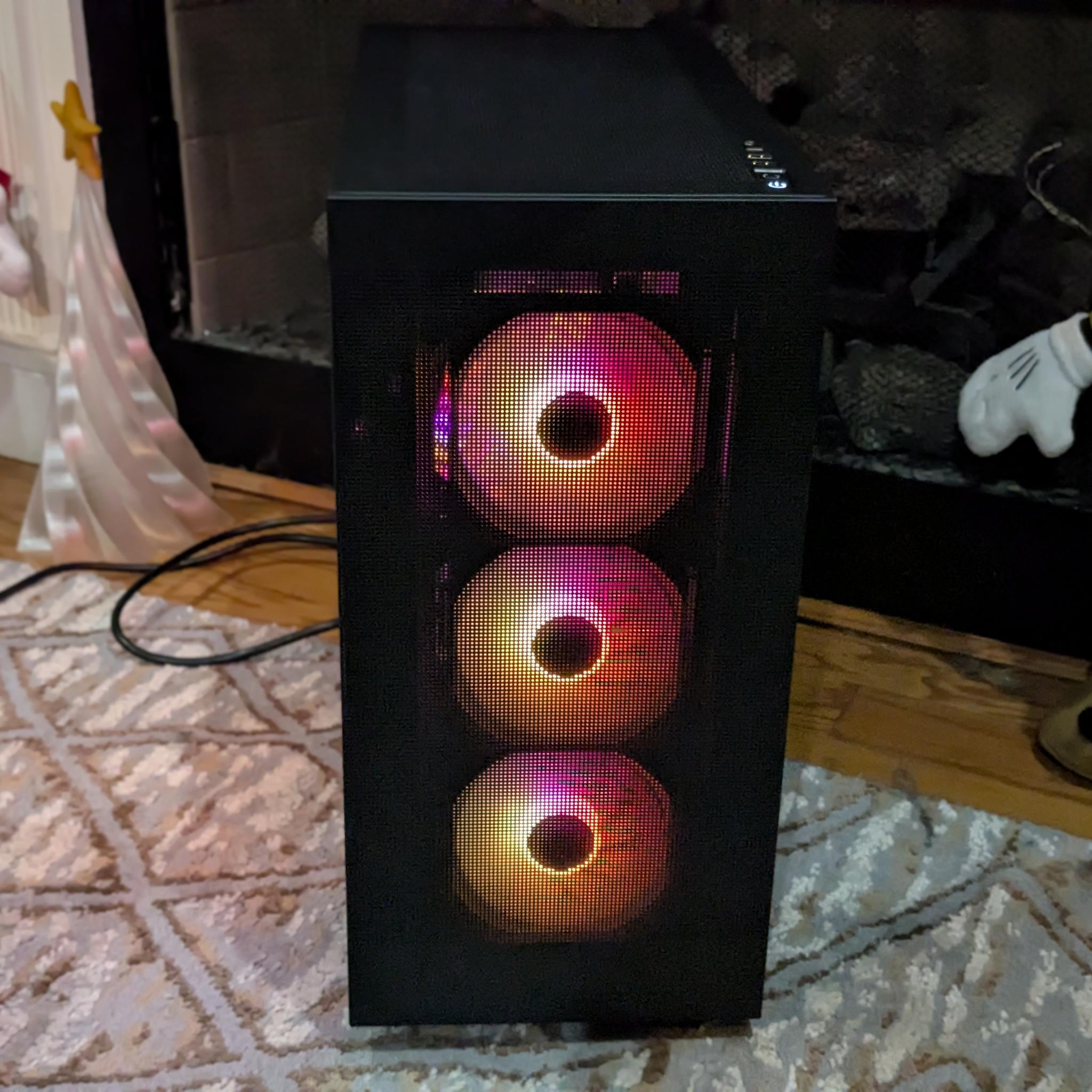 Lit Up! | i5-12600K, AMD RX 6800 16GB, 24GB RAM, 1TB NVME SSD, Win11