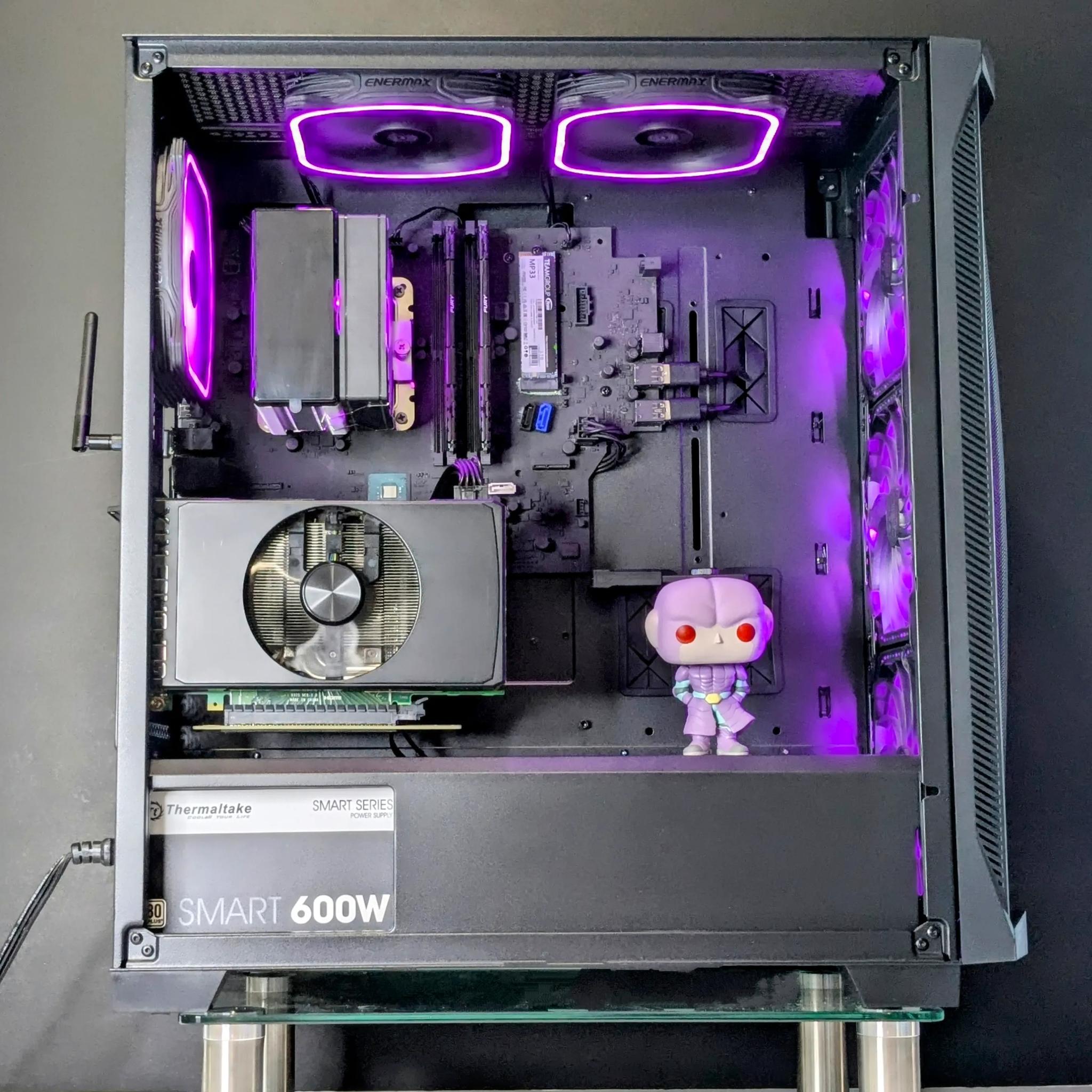 Hit (1080p Beast)🟣RTX 2060 Super⚫Intel I5-8600K@4.2GHz⚫16GB FURY/DDR4⚫1TB PCIE Gen3x4 SSD⚫Windows 11