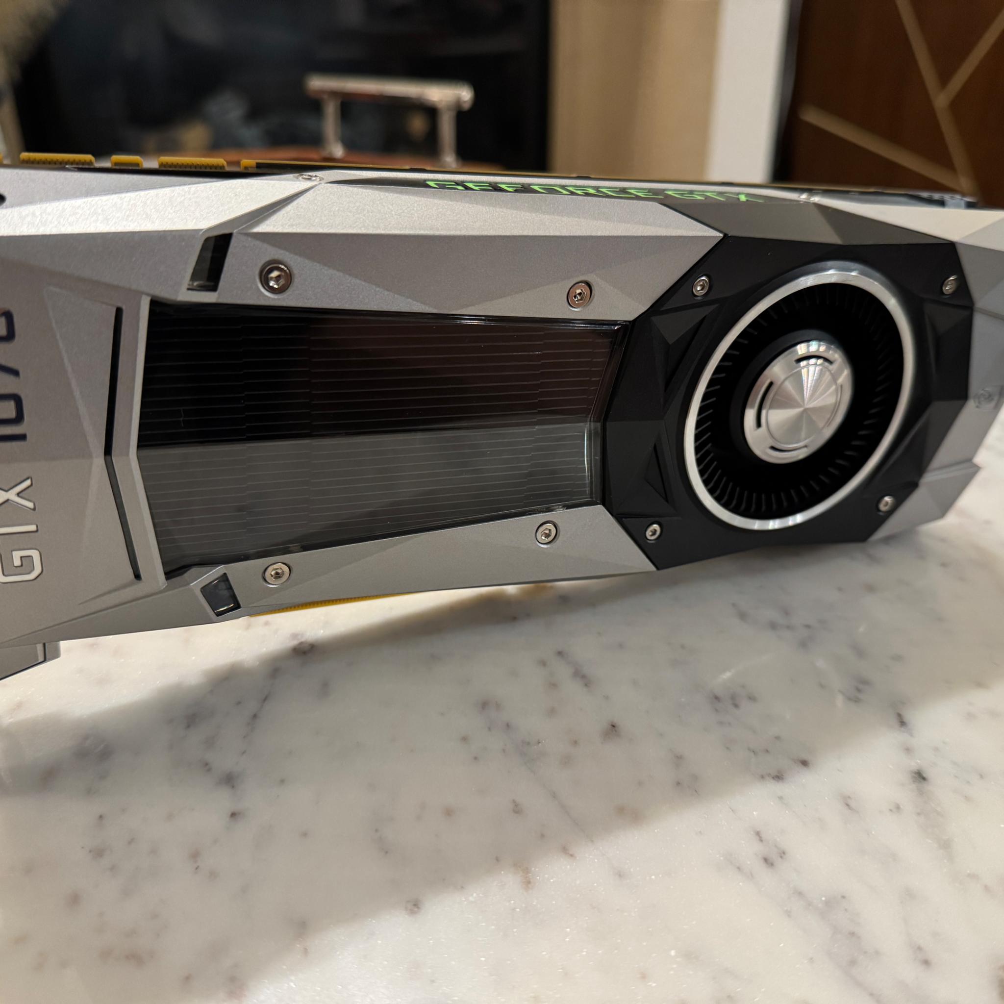 Super clean NVIDIA Founders Edition GTX 1070