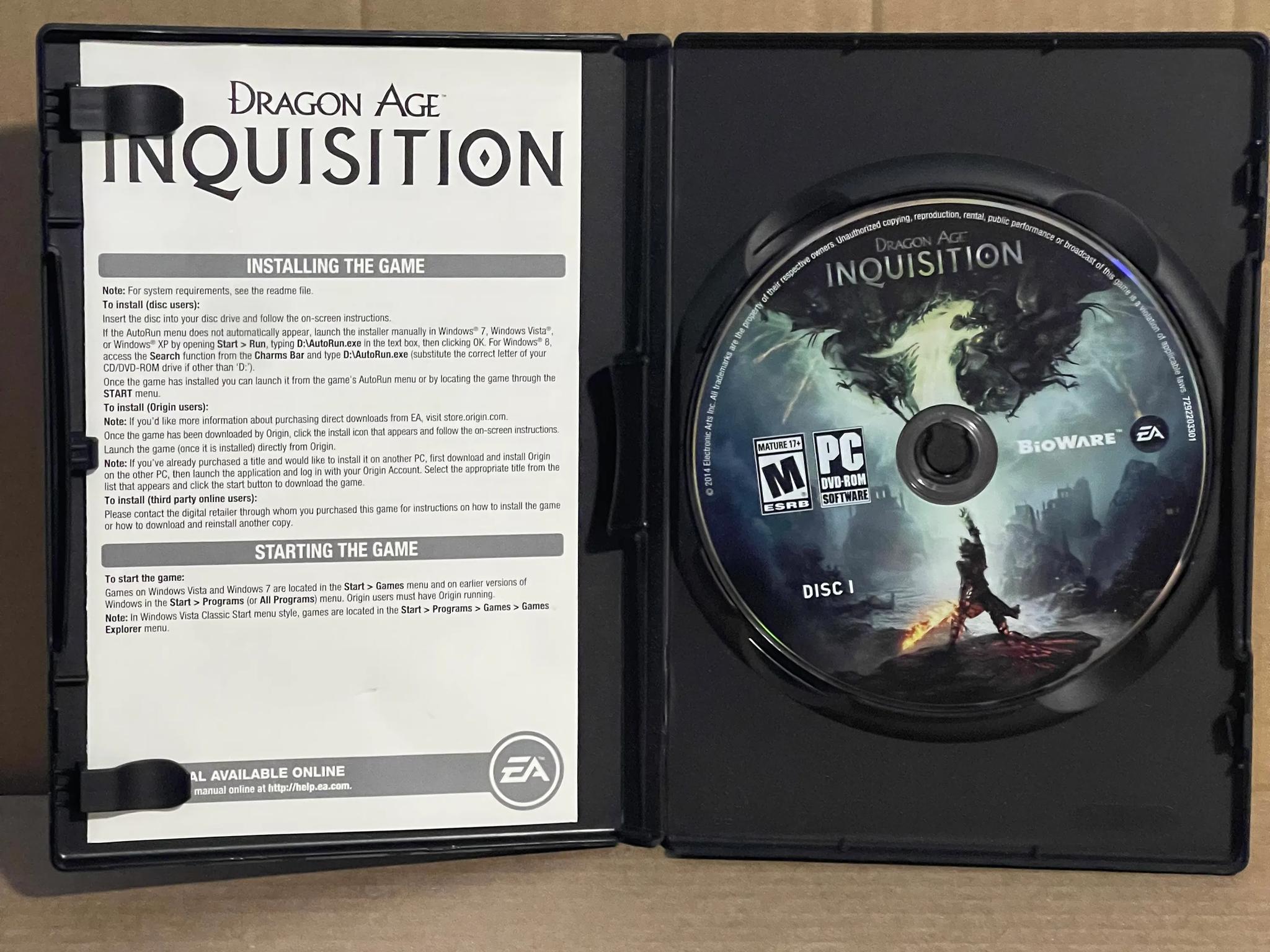 Dragon Age Bundle Set