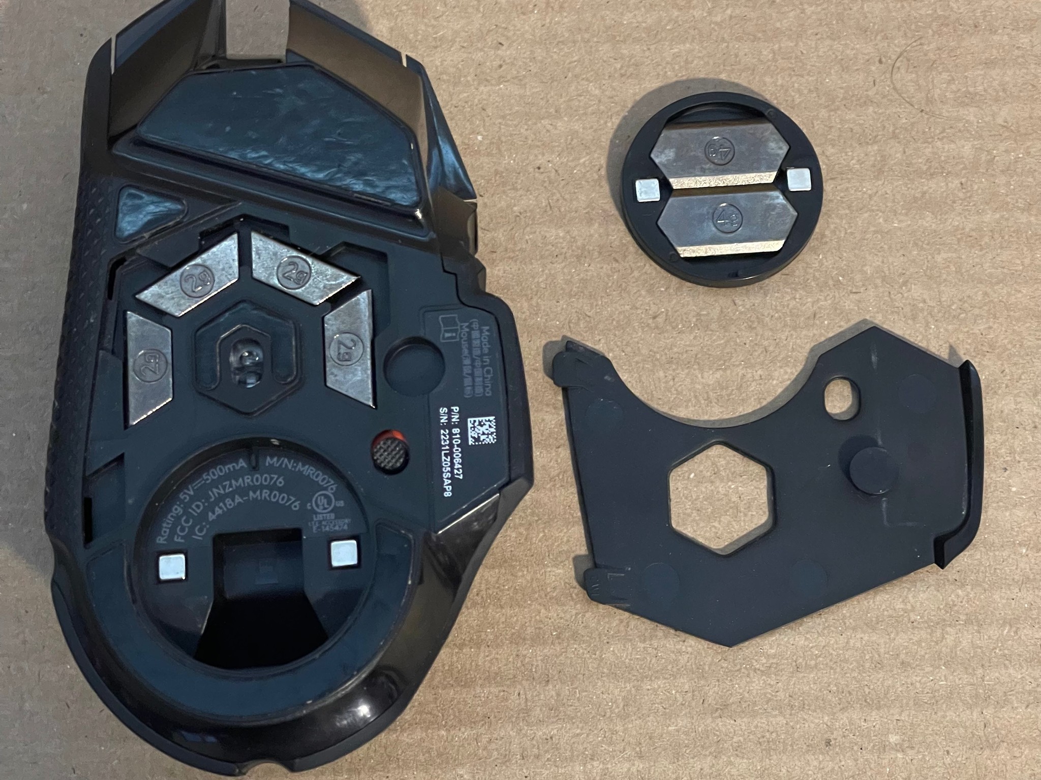 Logitech G502 Wireless Mouse Only