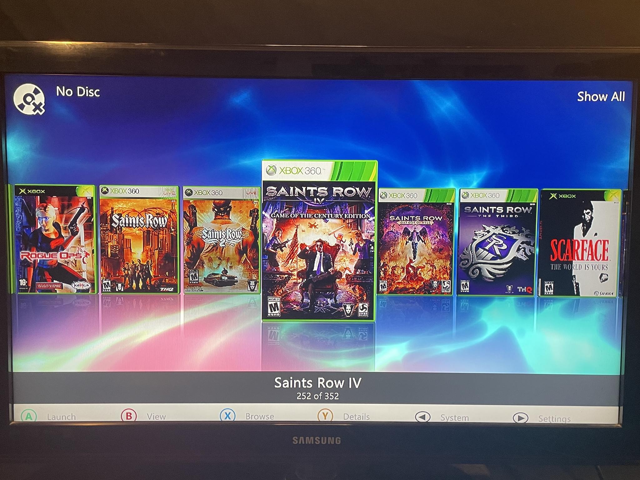 Red Xbox 360 500gb Drive + 1tb External Drive With Accessories