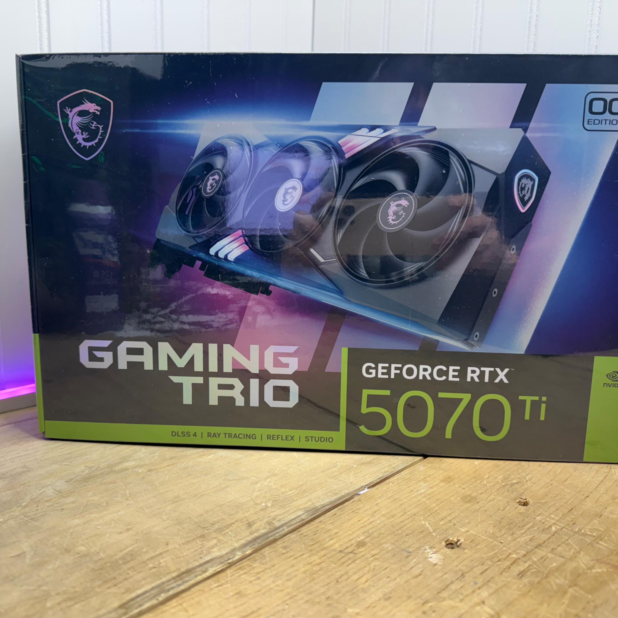 🔥NEW unopened 5070ti bought for a customer's build and went a different way