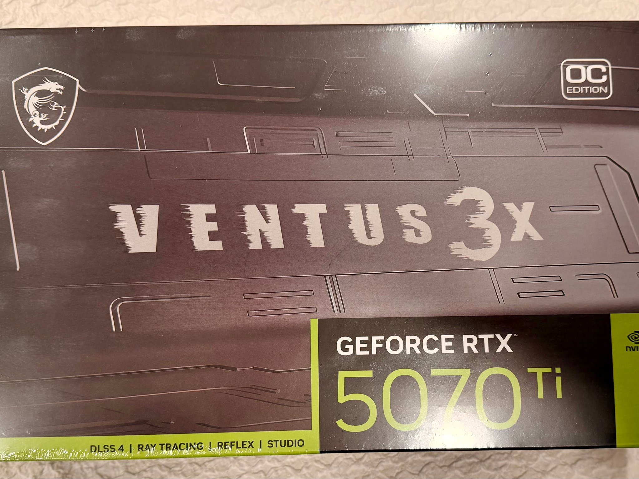 MSI GeForce RTX 5070 Ti 16G VENTUS 3X OC