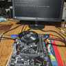 Motherboard with CPU