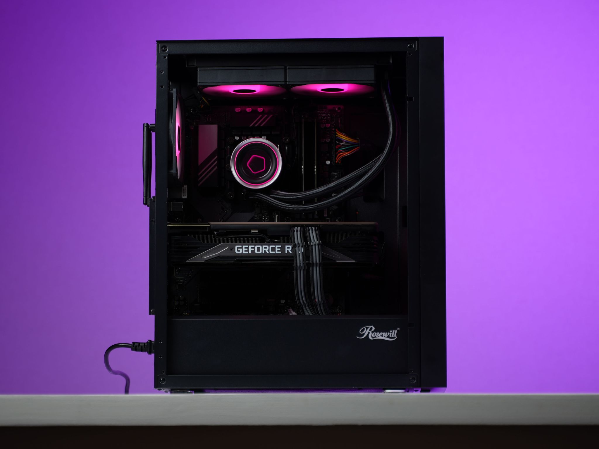 “ECORFORM” RTX 3080 Intel Core i7 13700K 32GB 1TB Windows 11 Workstation Gaming PC