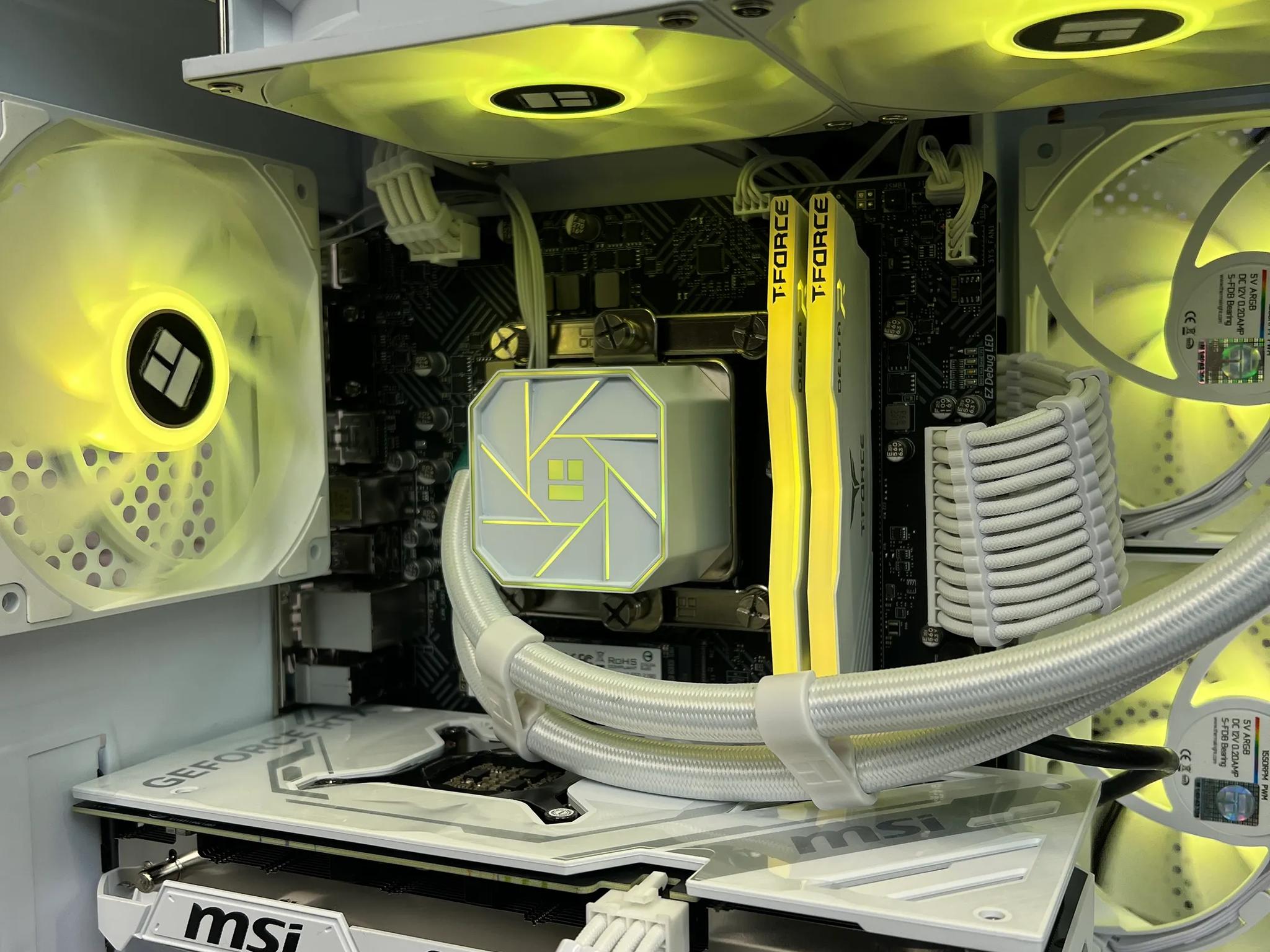 Liquid Cooled RTX 4070 Intel i5 12600K 32GB RAM 1TB M.2 Win 11 Gaming PC