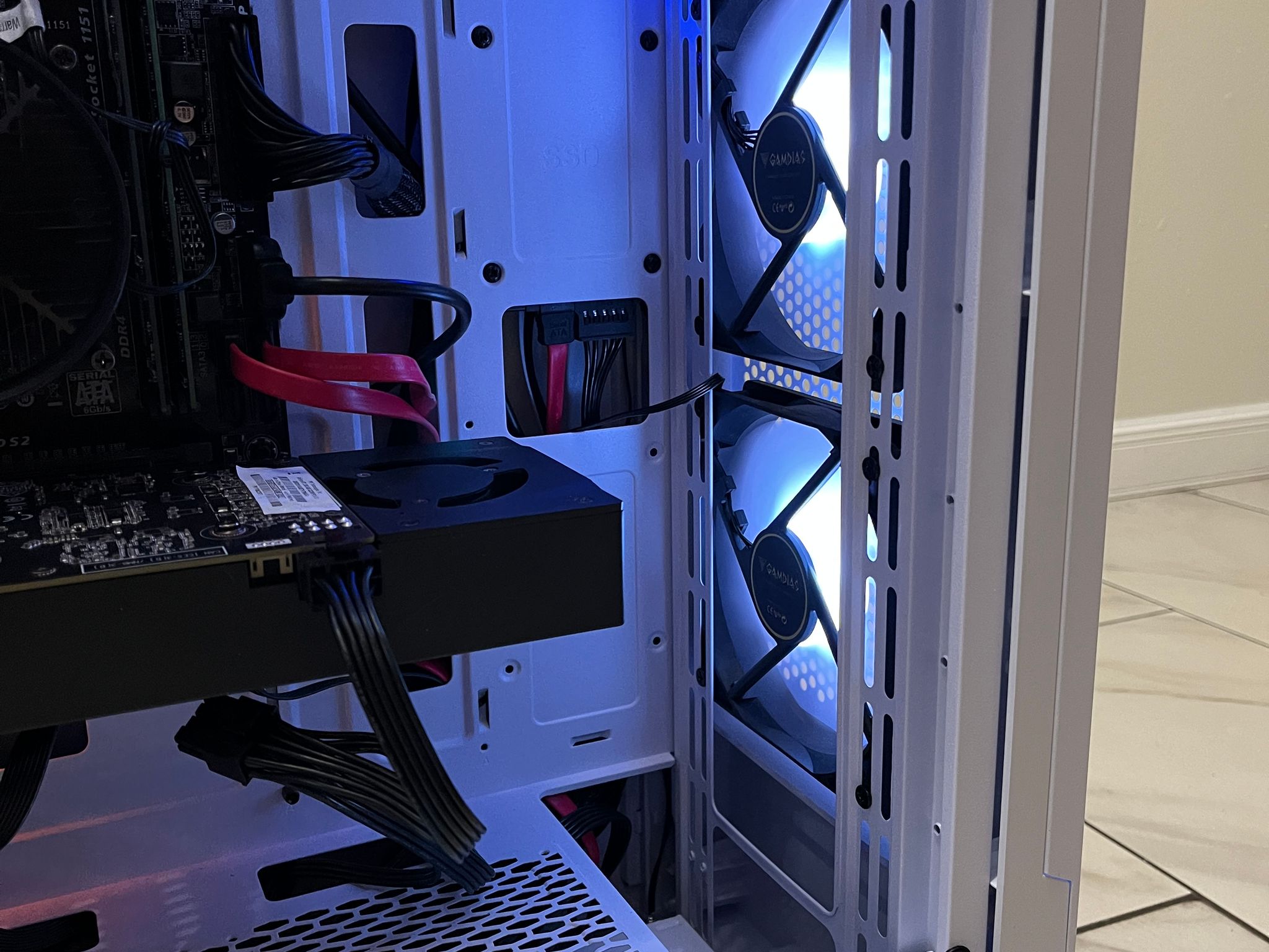 NVIDIA RTX 2060, Intel i5-7500, 12GB RAM, 870 GB Storage, RGB Gaming PC w/ Wi-Fi & Bluetooth