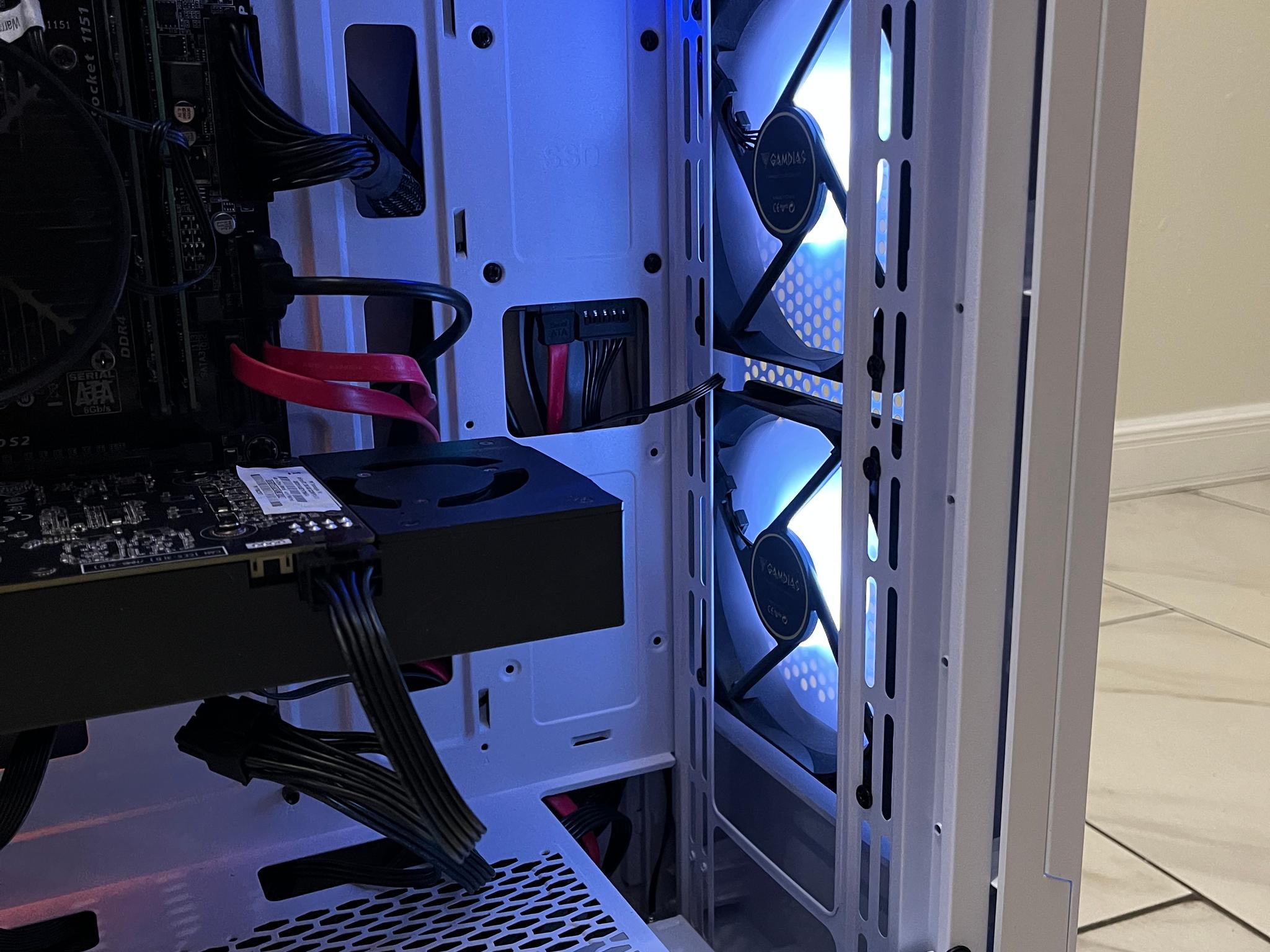 NVIDIA RTX 2060, Intel i5-7500, 12GB RAM, 870 GB Storage, RGB Gaming PC w/ Wi-Fi & Bluetooth