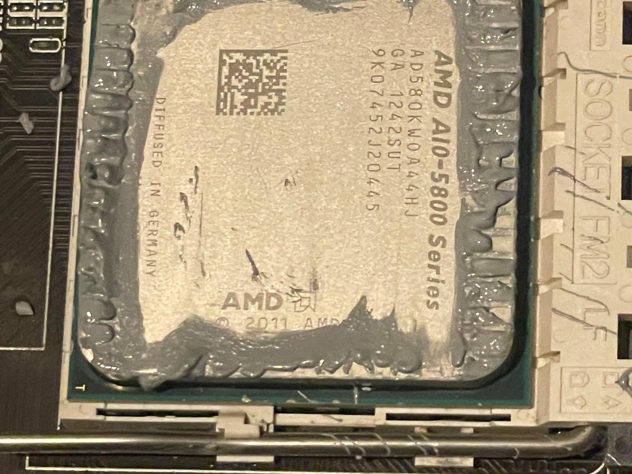 AMD A10 5800 W/ MOTHERBOARD AND 8GB RAM