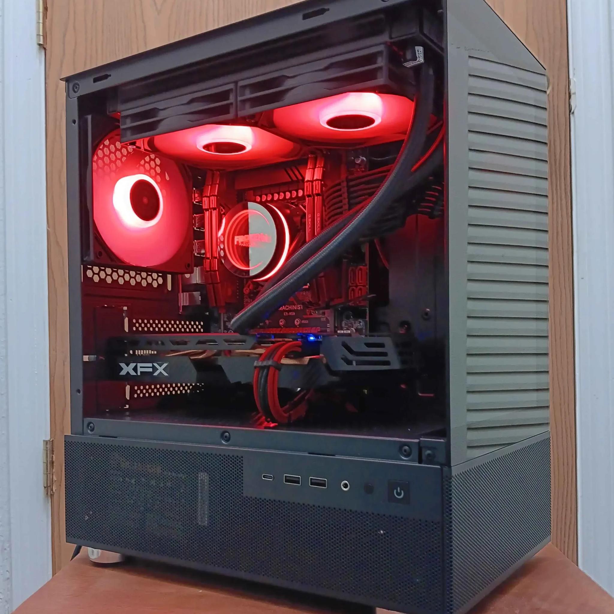 🟣GAMING PC🟣| RX 580 8GB |14-Core INTEL XEON | 16GB DDR4 RAM | 2.25TB Storage| WINDOWS 10