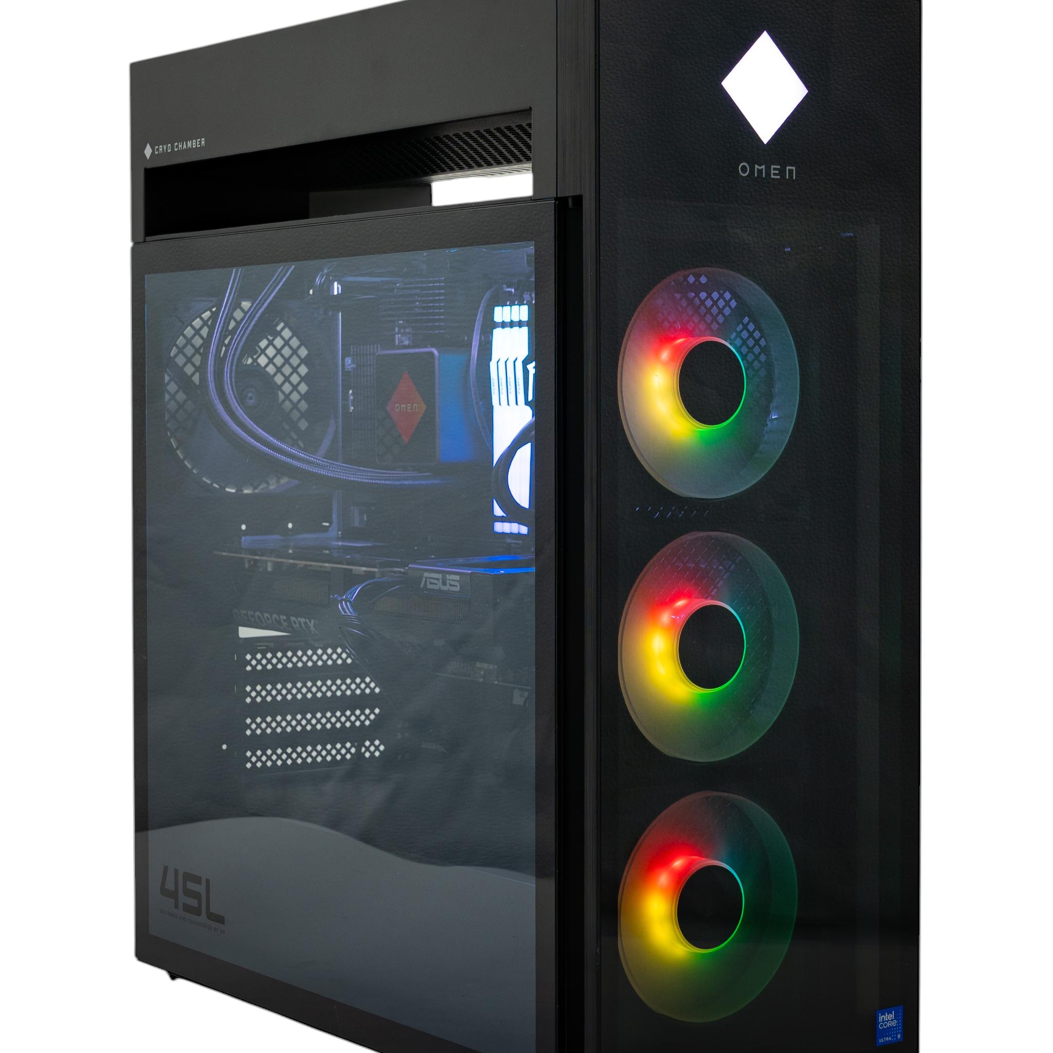 RTX 5070 Ti 16GB Gaming PC | Core Ultra 9 285K | 64GB DDR5 | 2TB NVMe | HP OMEN 45L | Free Shipping