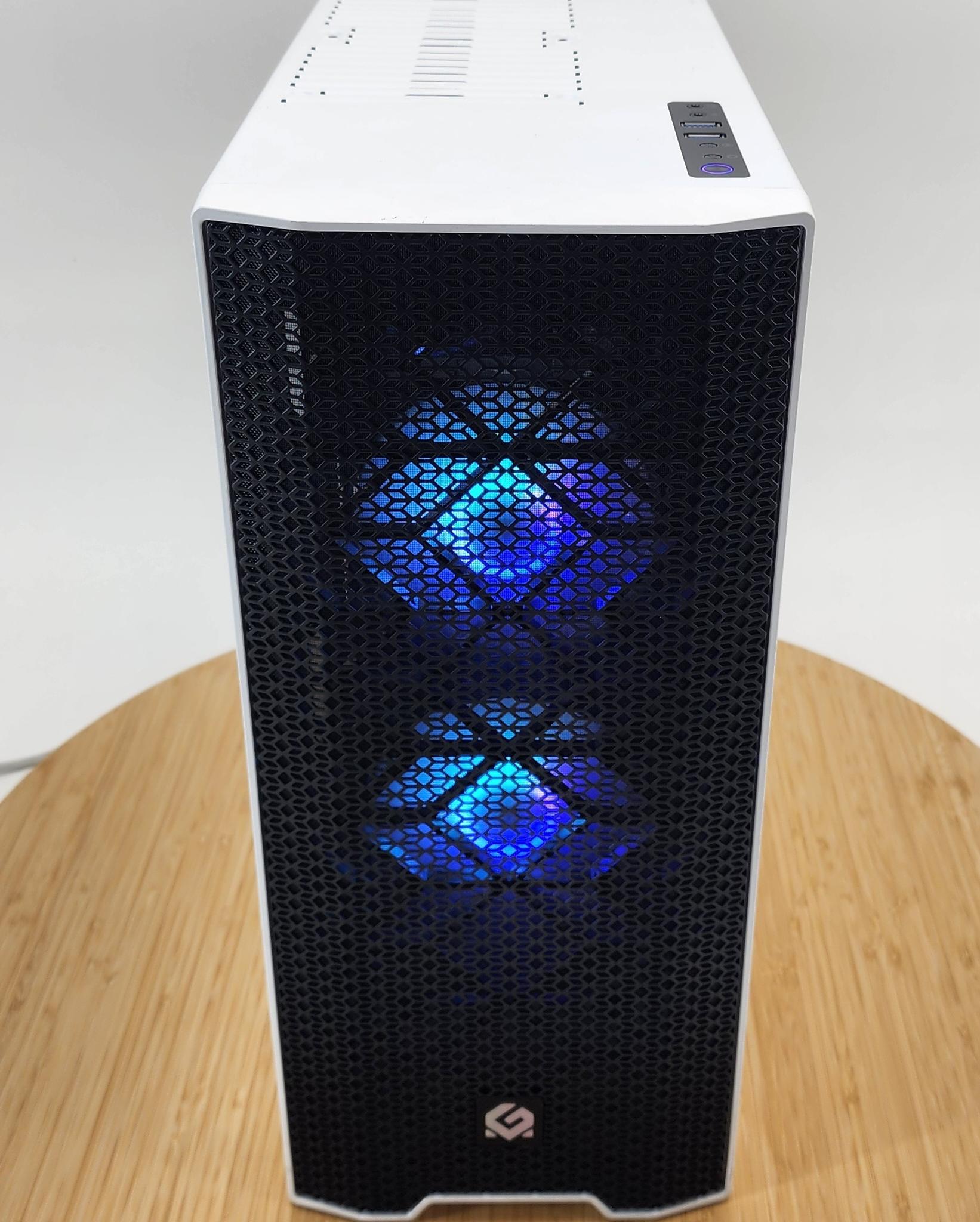 Gaming PC i7-10700 16GB RAM 500GB SSD RX 580 8GB Windows 11 Computer
