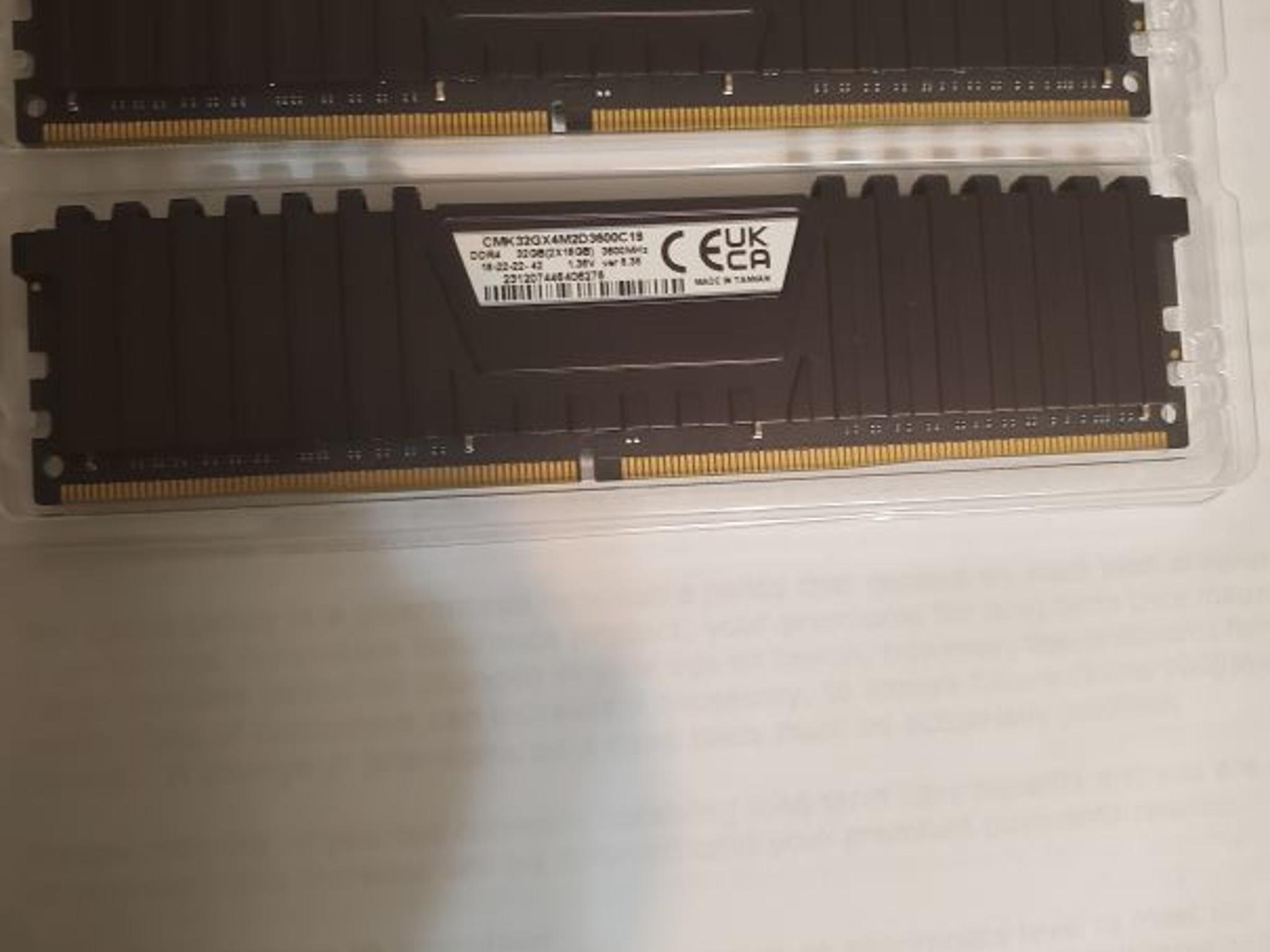 Corsair Vengeance LPX 32GB (2x16GB) DDR4 3600MHz C16 Desktop Memory (RAM)