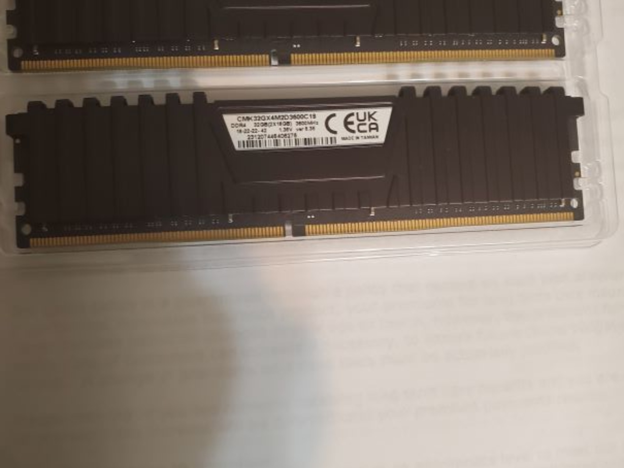 Corsair Vengeance LPX 32GB (2x16GB) DDR4 3600MHz C16 Desktop Memory (RAM)