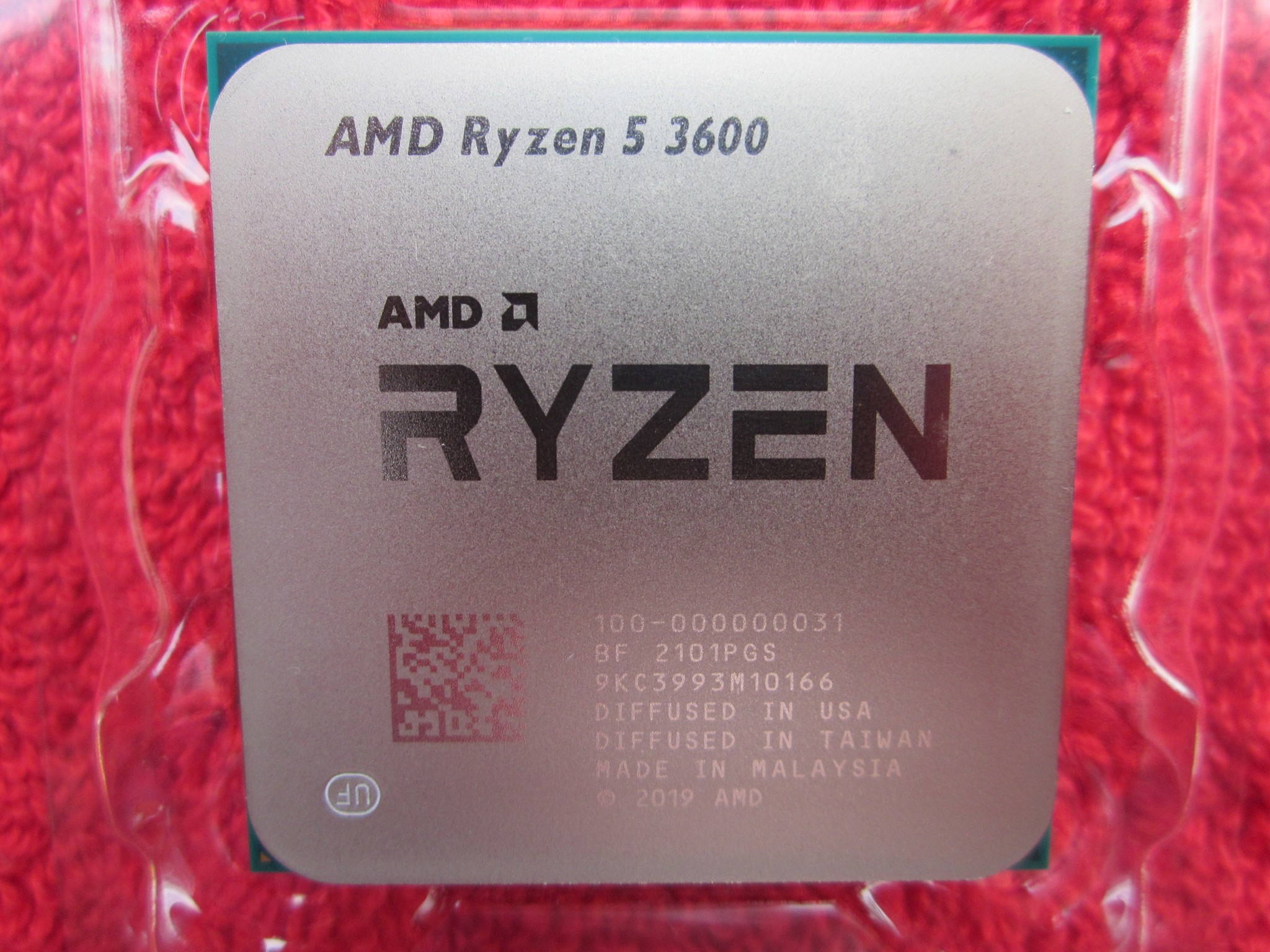 AMD Ryzen 5 3600 3.6GHz AM4 CPU with Cooler