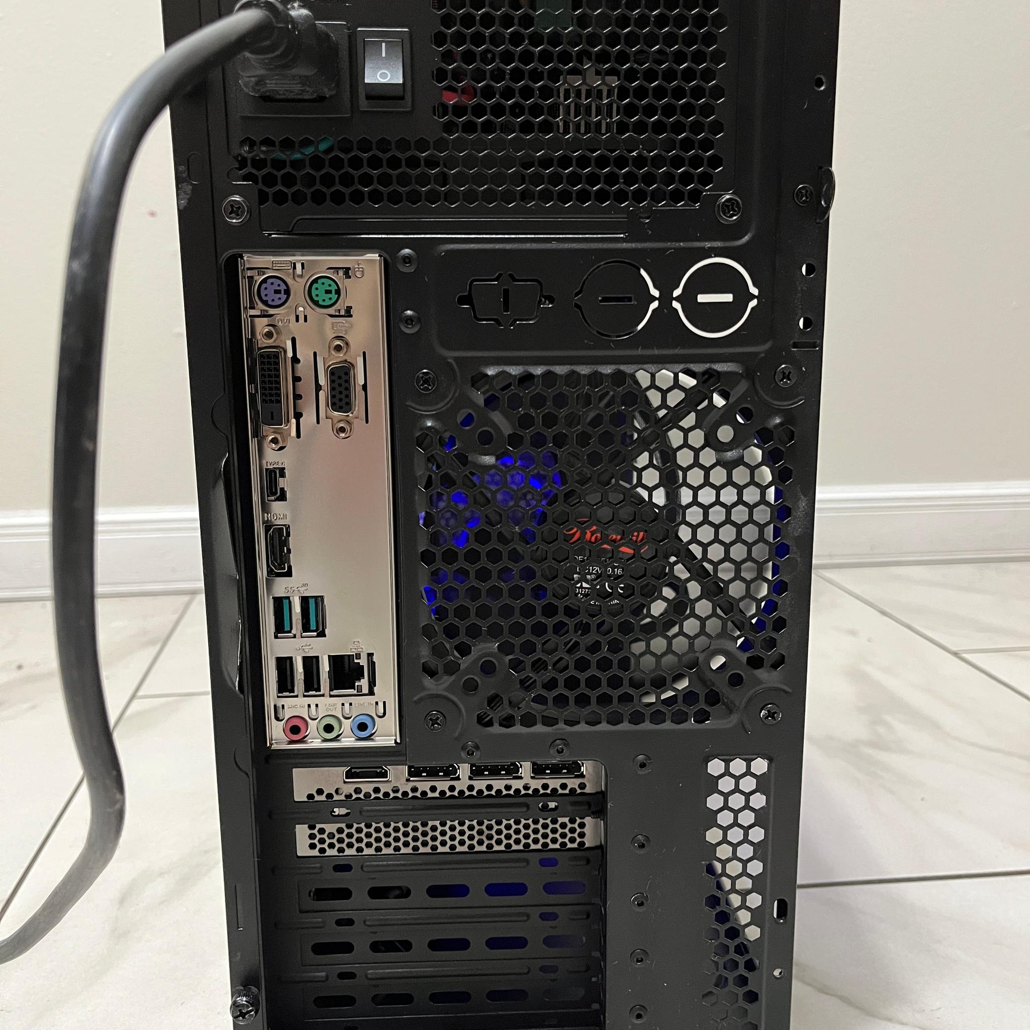 NVIDIA RTX 3060 Ti, Intel Core i5-9400f, 16GB RAM, 500GB SSD - Sleeper Gaming PC w/ Wi-Fi & BT