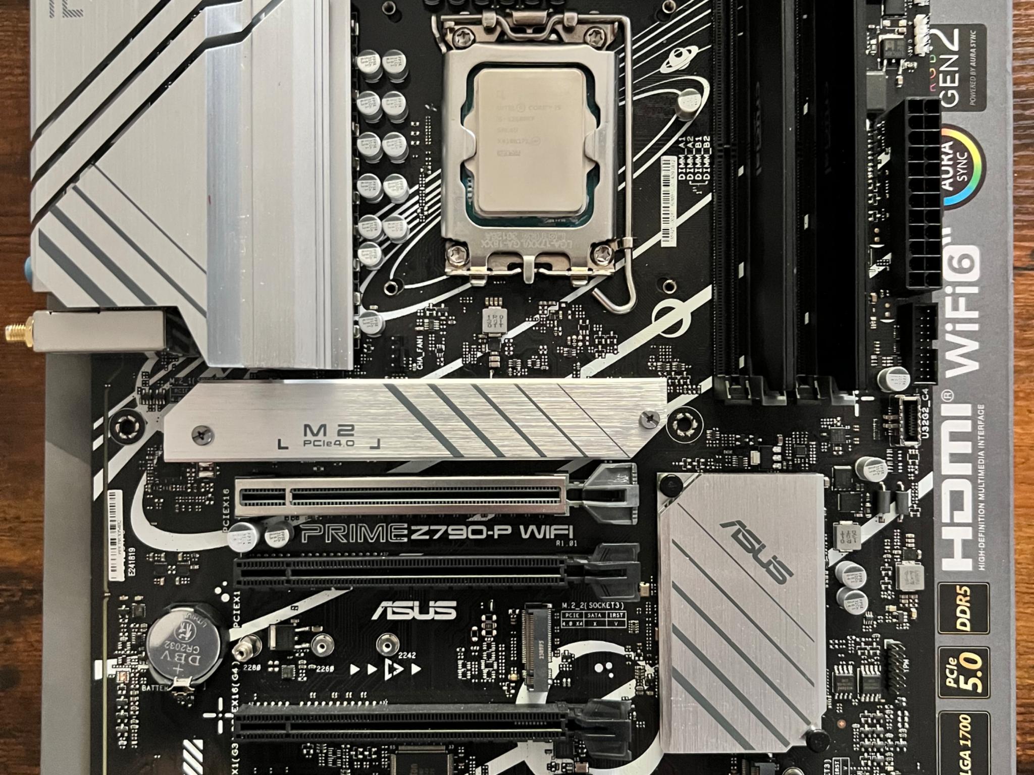 ASUS Z790-P | Intel Core i5-12600KF | 32GB DDR5