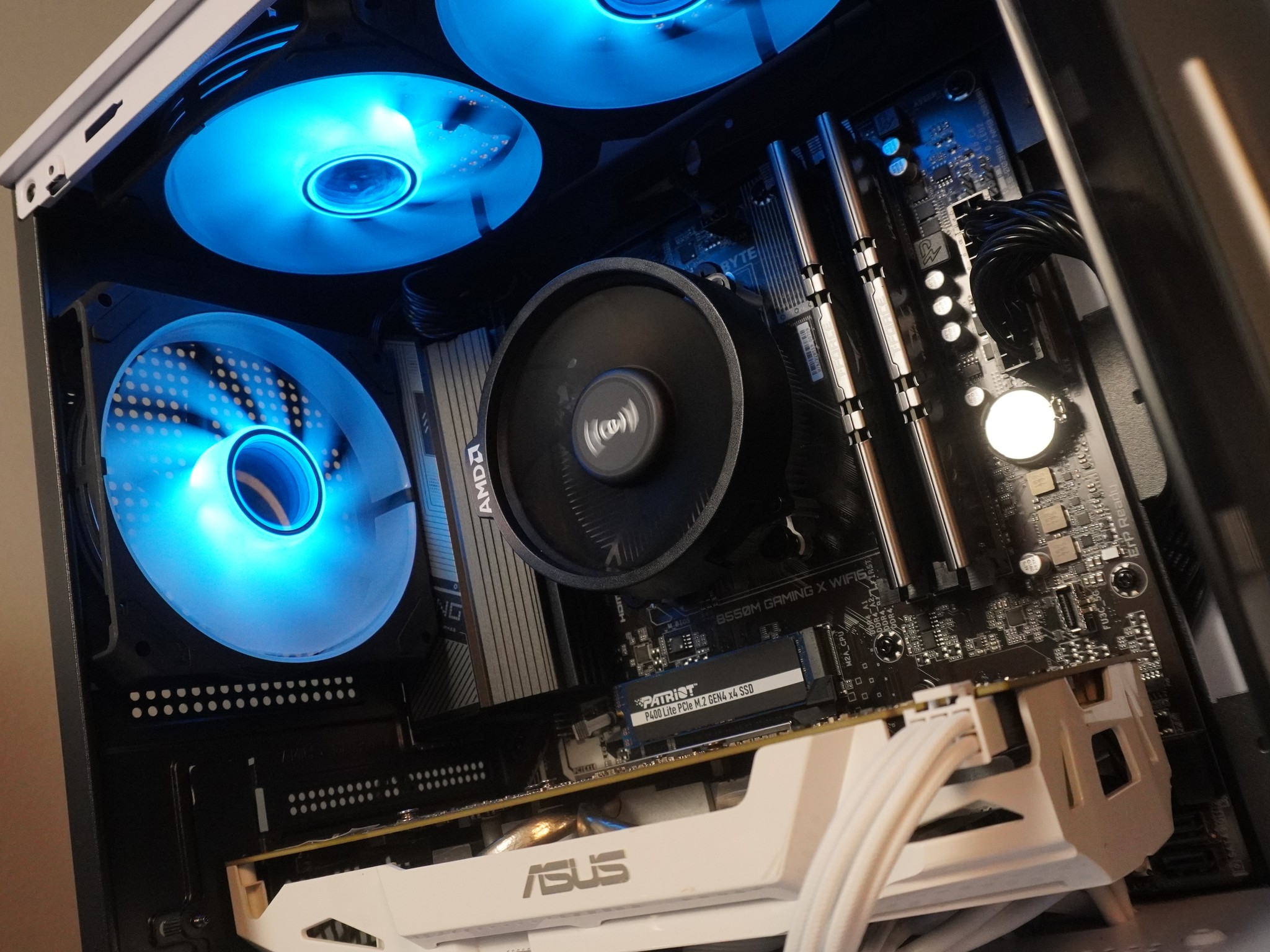 🤍 PANDA 🖤 1080p GAMING MACHINE 💚GTX 1060 6gb 🧡 Ryzen 5 5500 | 16GB | 500GB | WIFI