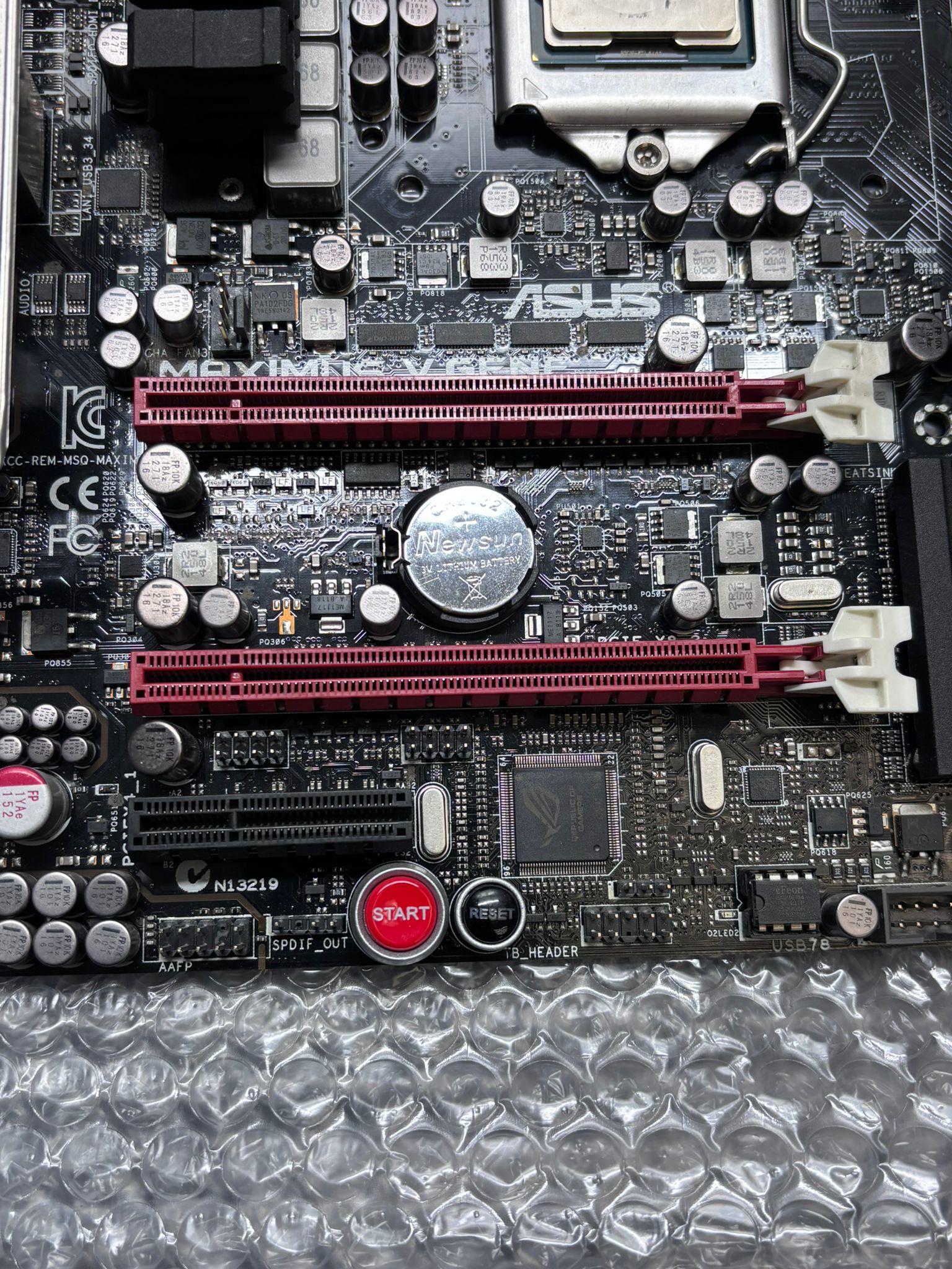 Motherboard and cpu combo it comes with an IO shield and cpu cooler (Fully tested)