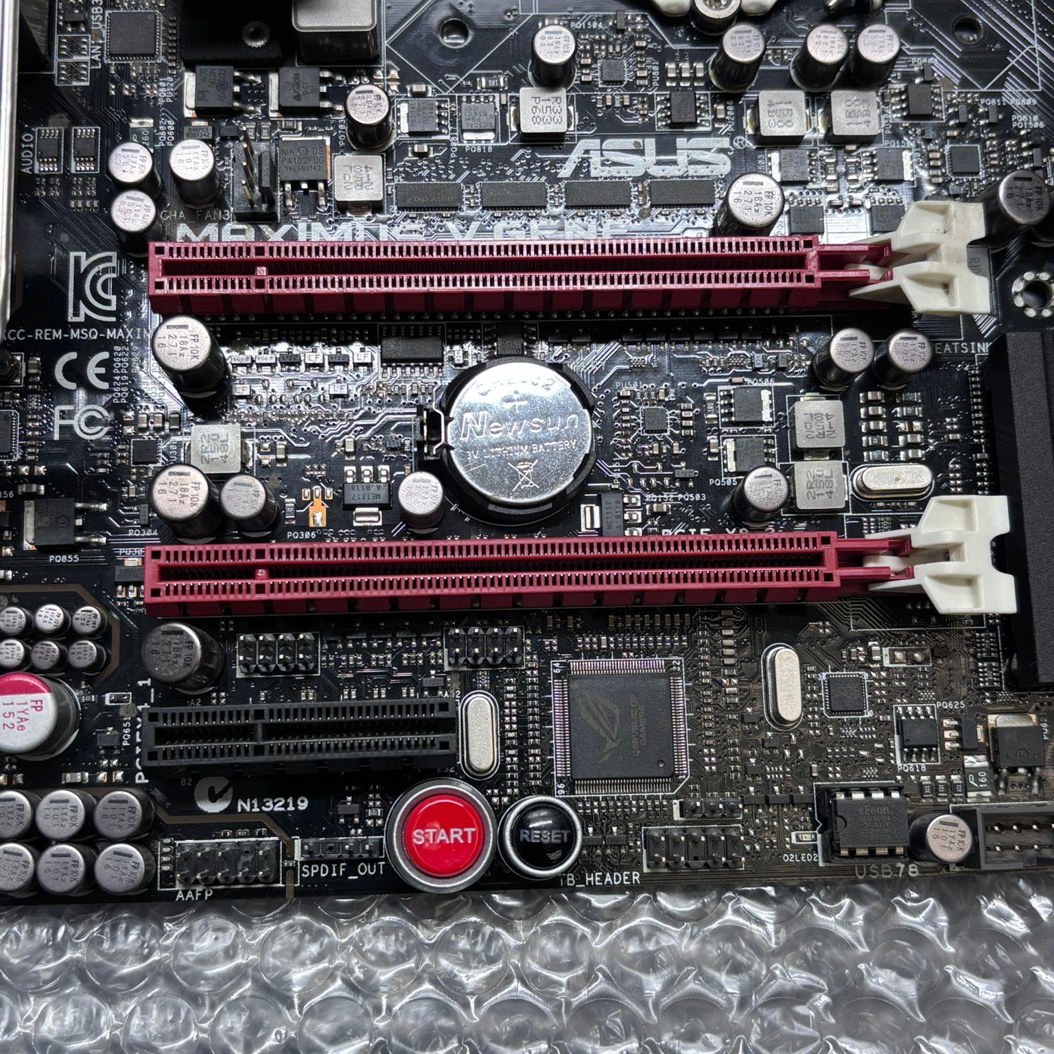 Motherboard and cpu combo it comes with an IO shield and cpu cooler (Fully tested)