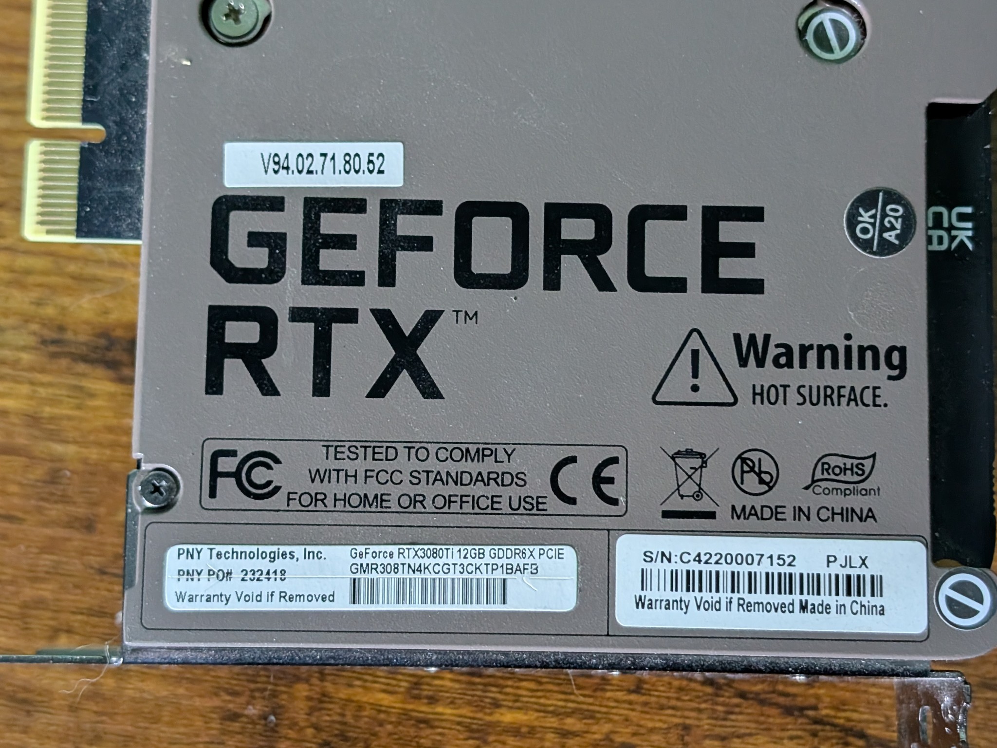 PNY XLR8 Gaming REVEL EPIC-X RGB GeForce RTX 3080 Ti