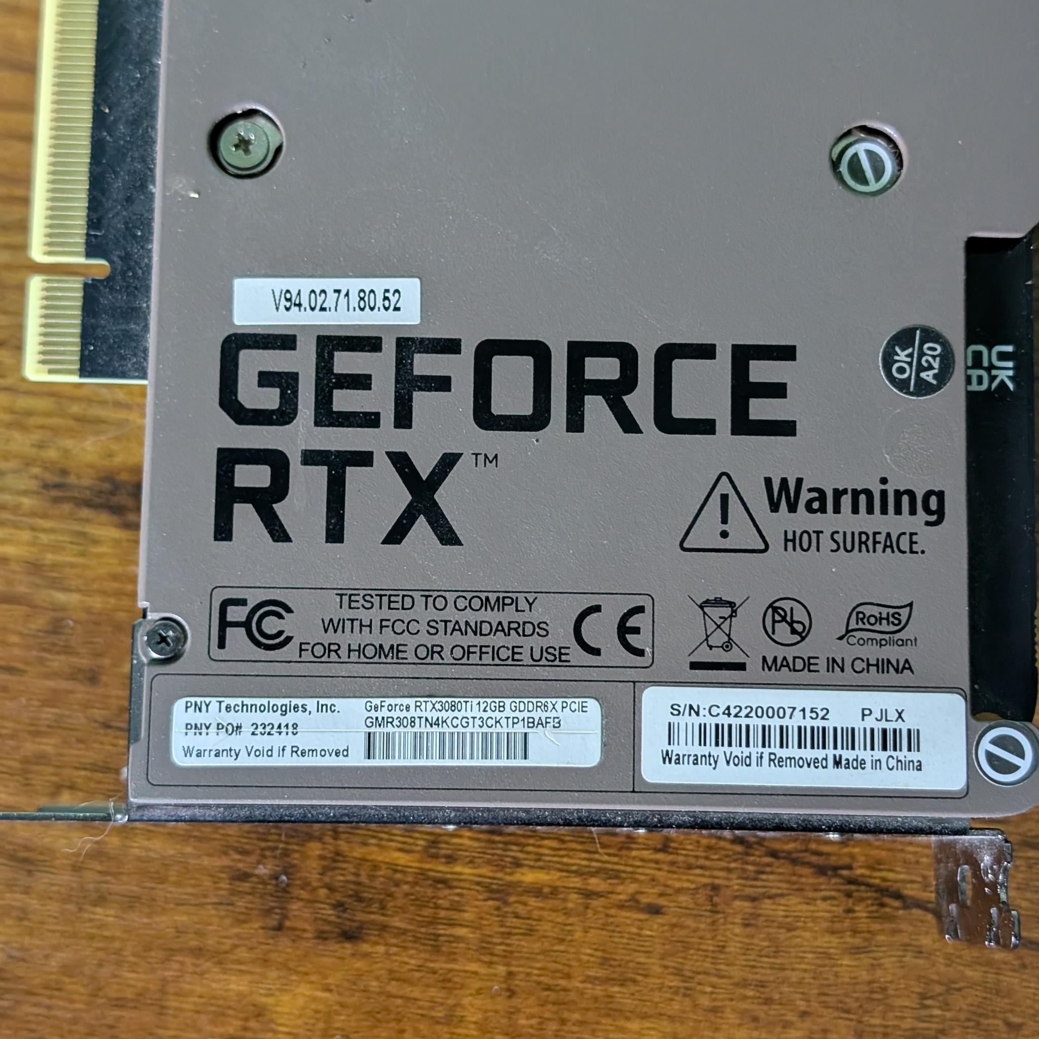 PNY XLR8 Gaming REVEL EPIC-X RGB GeForce RTX 3080 Ti