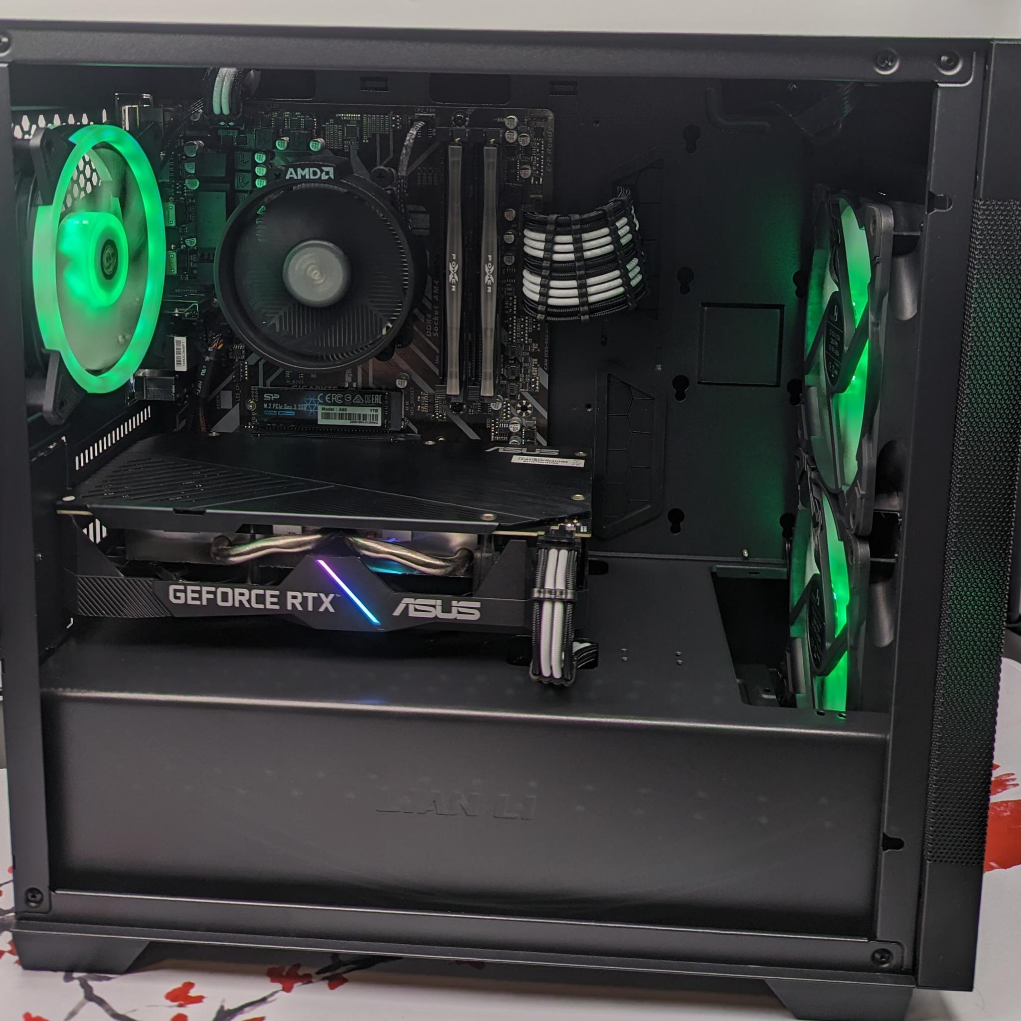 Custom Gaming PC "Mini Meshness" Ryzen 5 5600x/ 32GB DDR4/ 1TB SSD/ RTX 2060 6GB