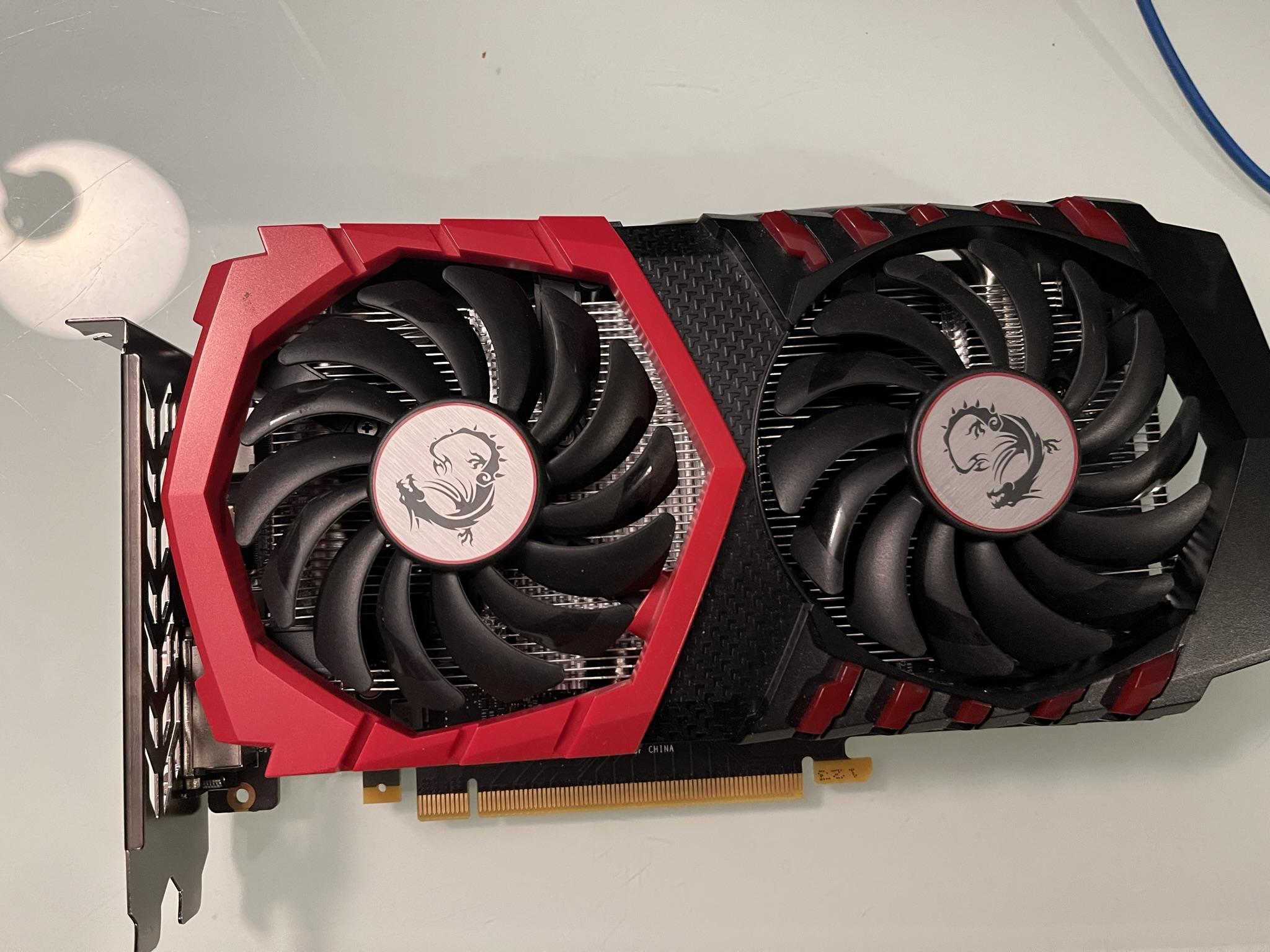 Msi GeForce 1050ti 4gb
