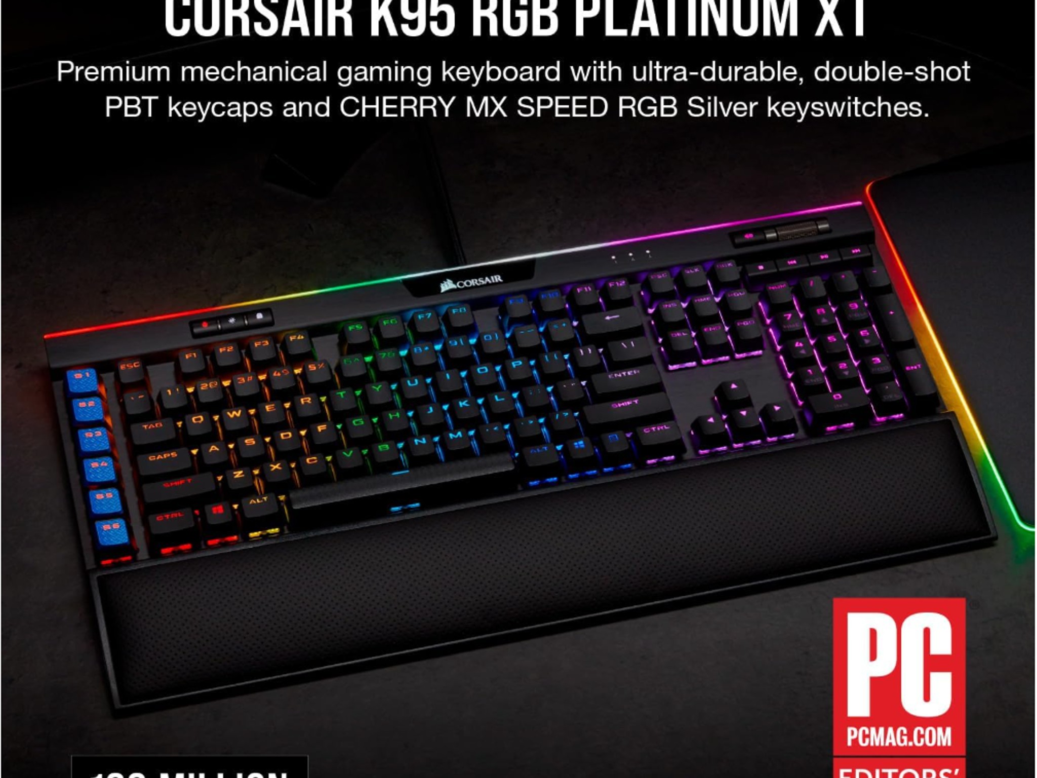 Corsair KB/M & Deskmat Gamer's Set II