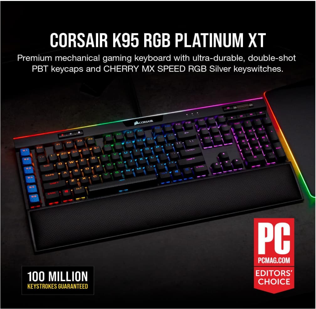 Corsair KB/M & Deskmat Gamer's Set II