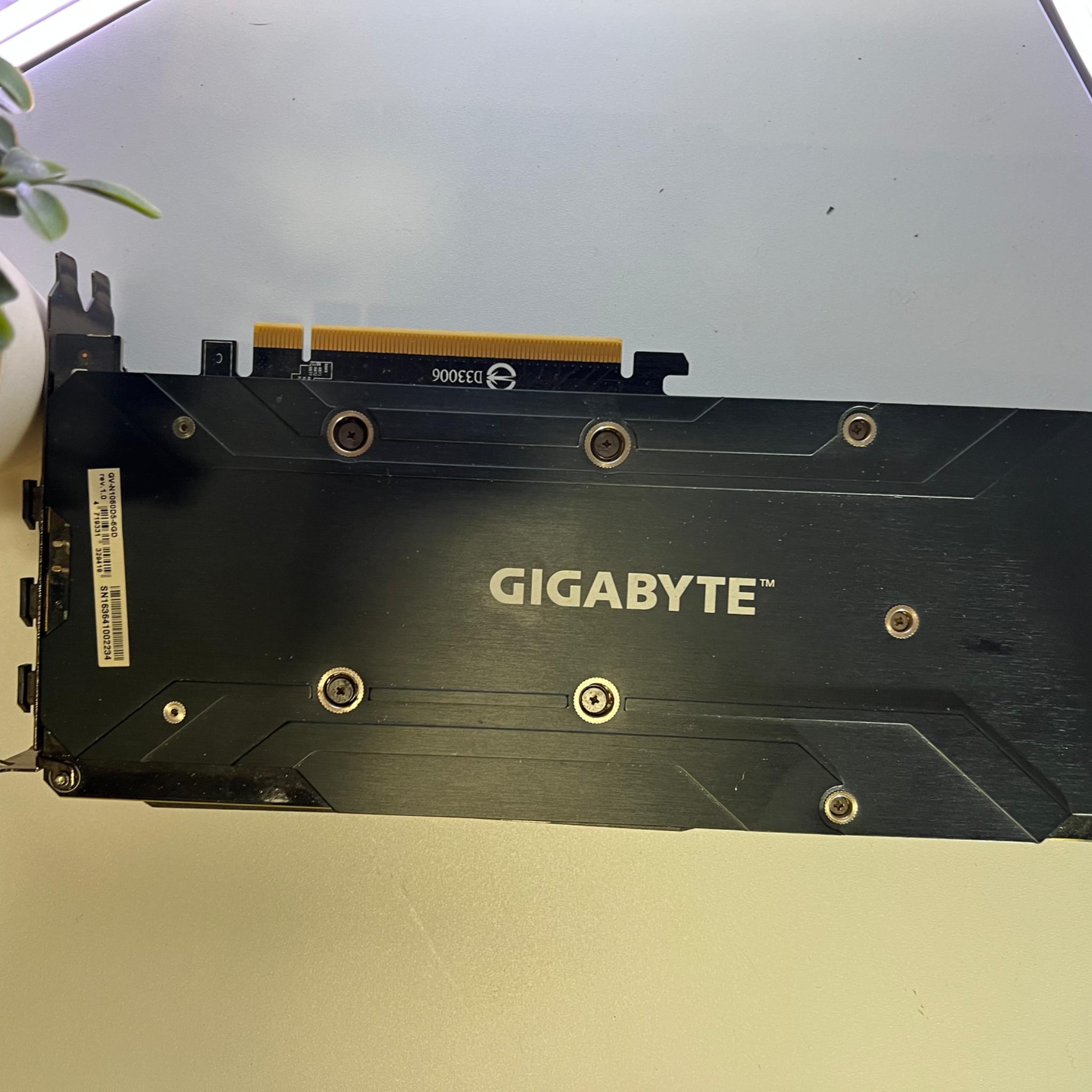 Gigabyte 1060 6g 1080p esports GPU