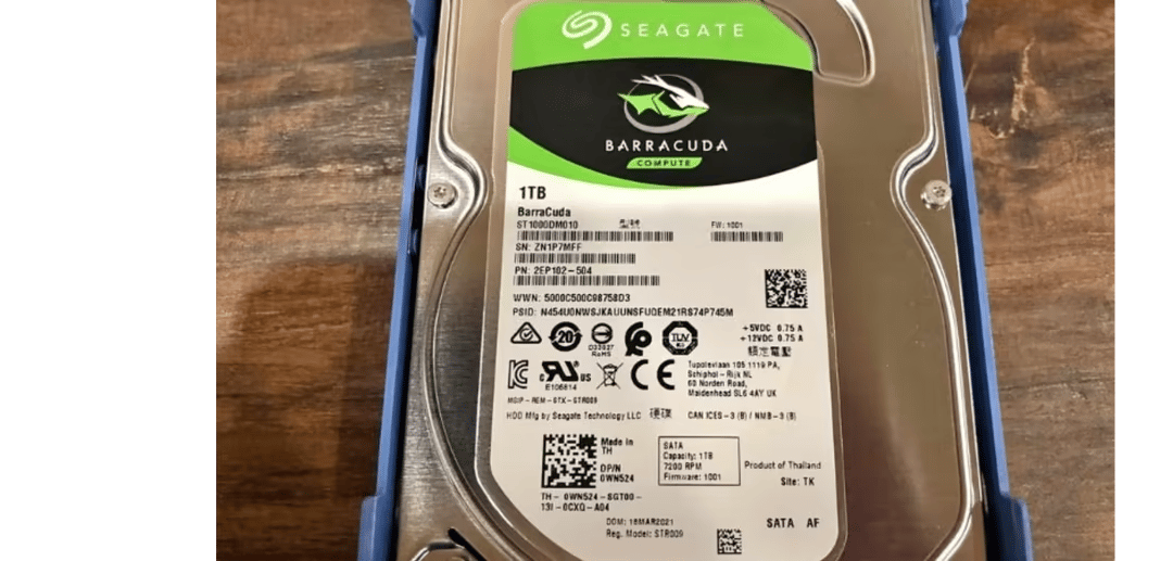 Seagate Barracuda 1 TB 7200 RPM