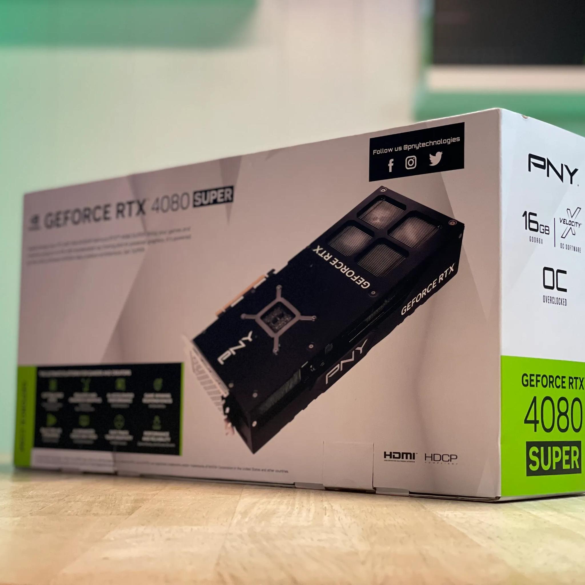 Brand New Sealed! RTX 4080 SUPER 16GB PNY VERTO OC