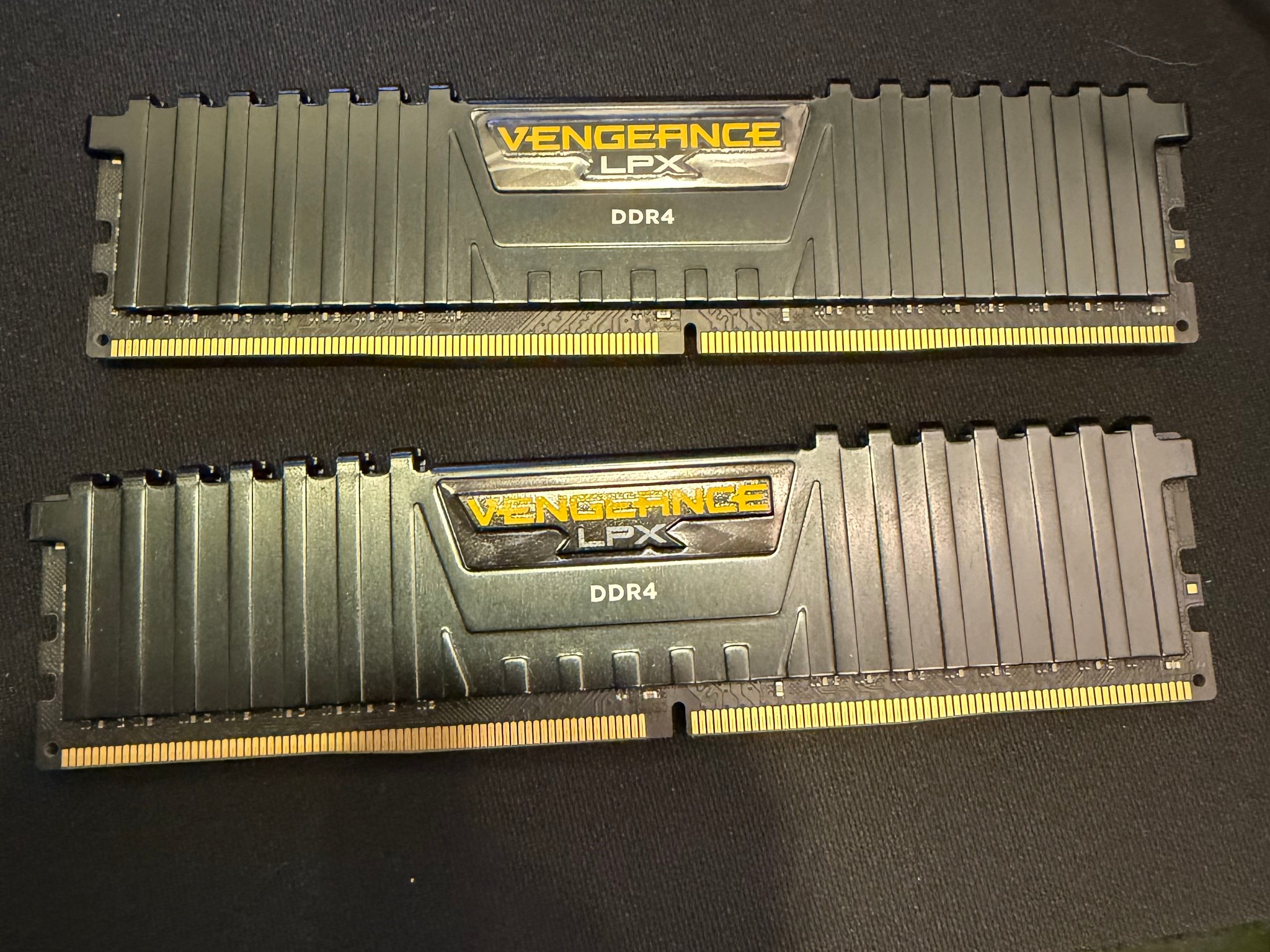 16gb DDR4 corsair ram. 3600mhz cl18