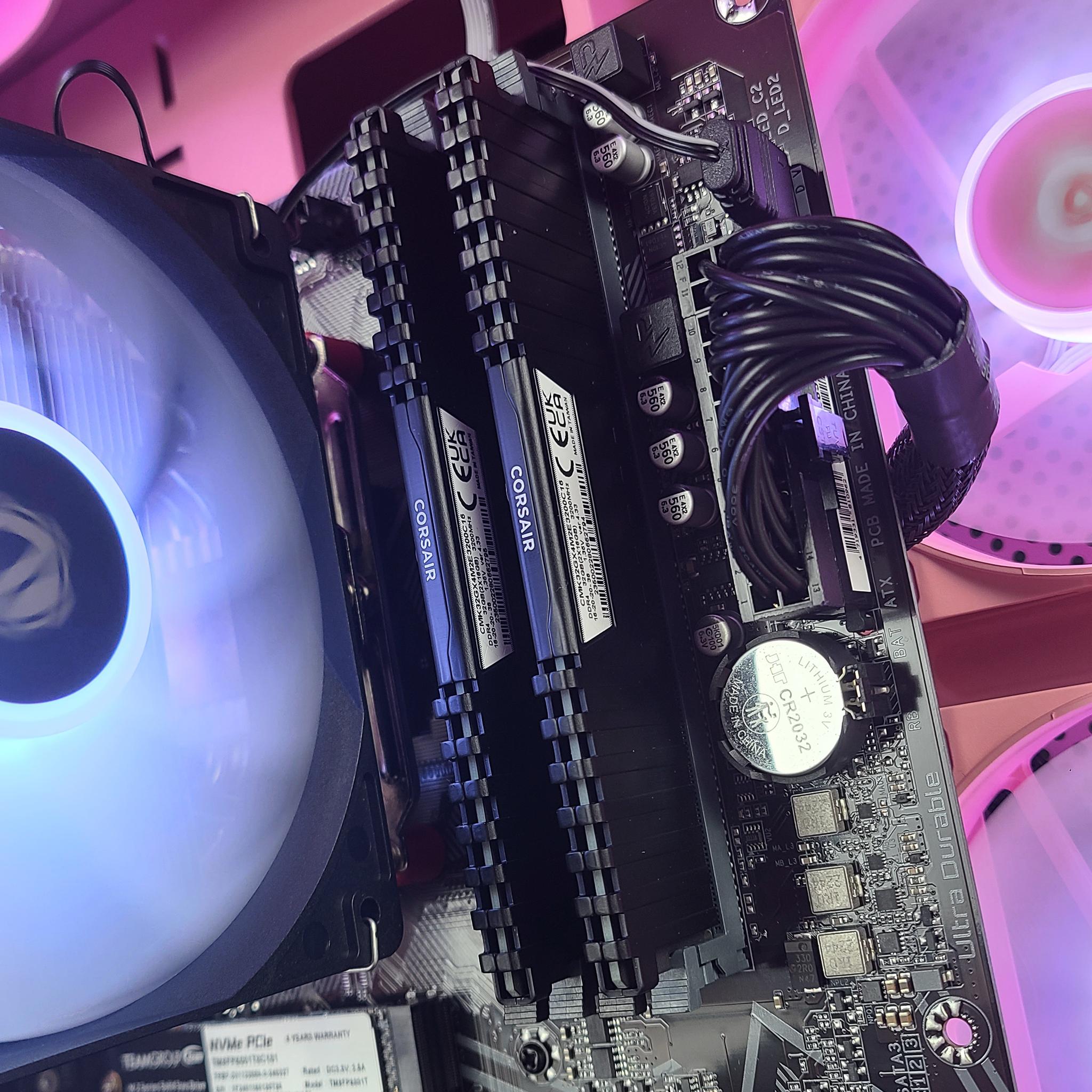 🌸🌸 Sakura: Commissioned Streaming/Gaming PC | RTX 3060 TI, Ryzen 5, 32GB DDR4, 1TB SSD