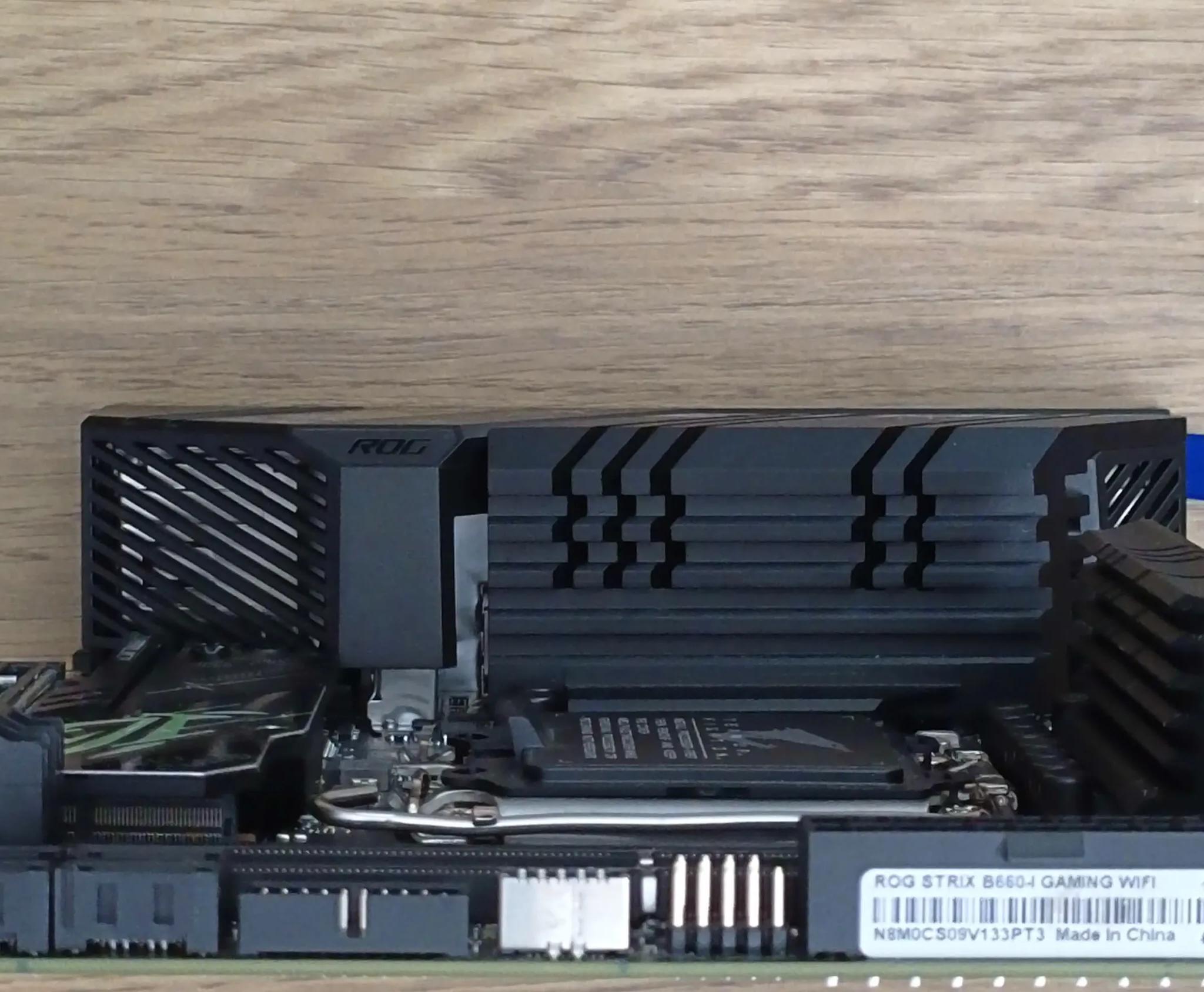 ASUS B660-I ROG Strix Gaming WiFi D5 Intel LGA 1700 Mini-ITX Motherboard
