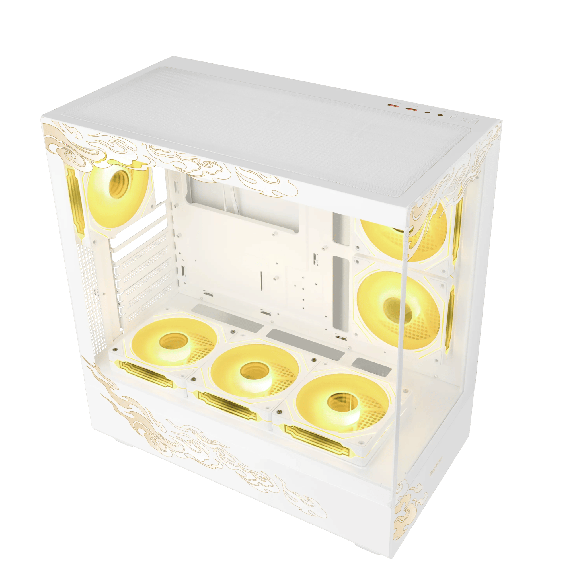 SEGOTEP Endura Pro+ | 🐉🌟LOONG/DRAGON Edition🌟 🐉 |360mm AIO Support | 6 ARGB FAN INCLUDED