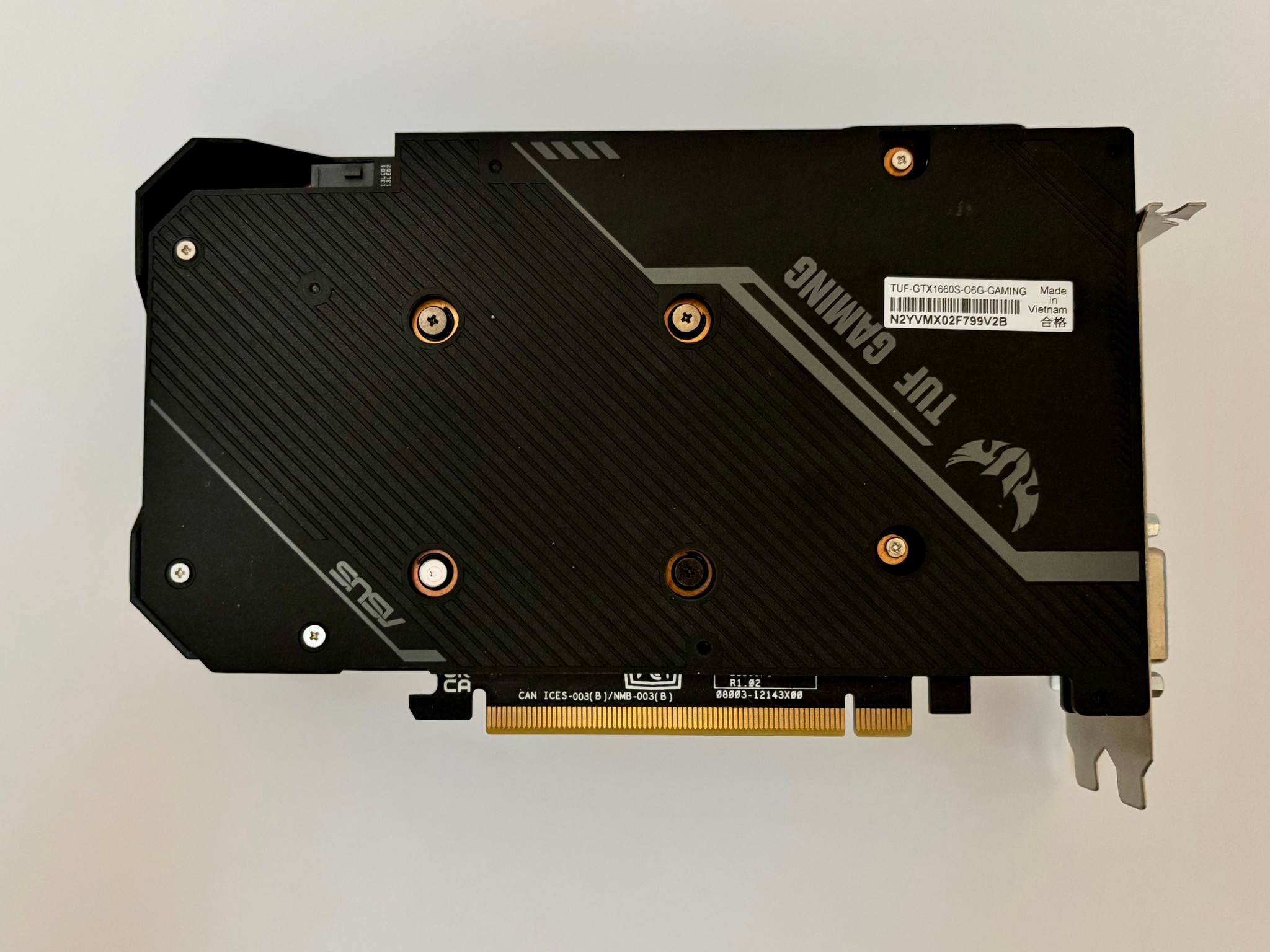 ASUS TUF GAMING OC GeForce GTX 1660 SUPER