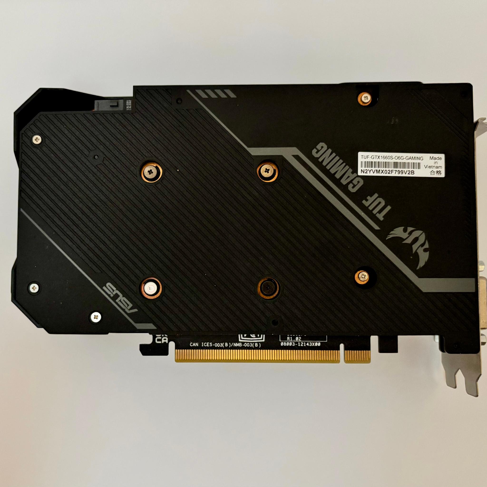 ASUS TUF GAMING OC GeForce GTX 1660 SUPER