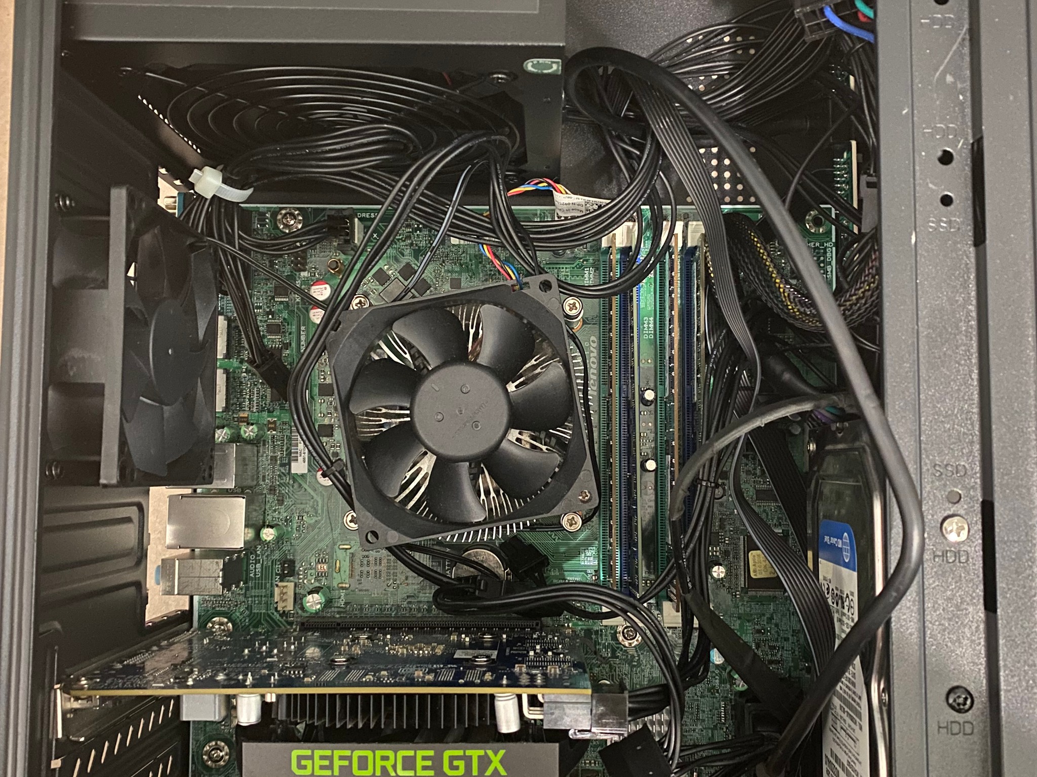 Gaming PC - GTX 650 Ti, I5 4570, 16GB DDR3, WIFI, BLACK, 128GB SSD, 500GB HDD, Windows 10, Game RDY.